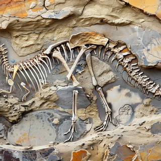 Dinosaur Fossil by BlueTechWizard