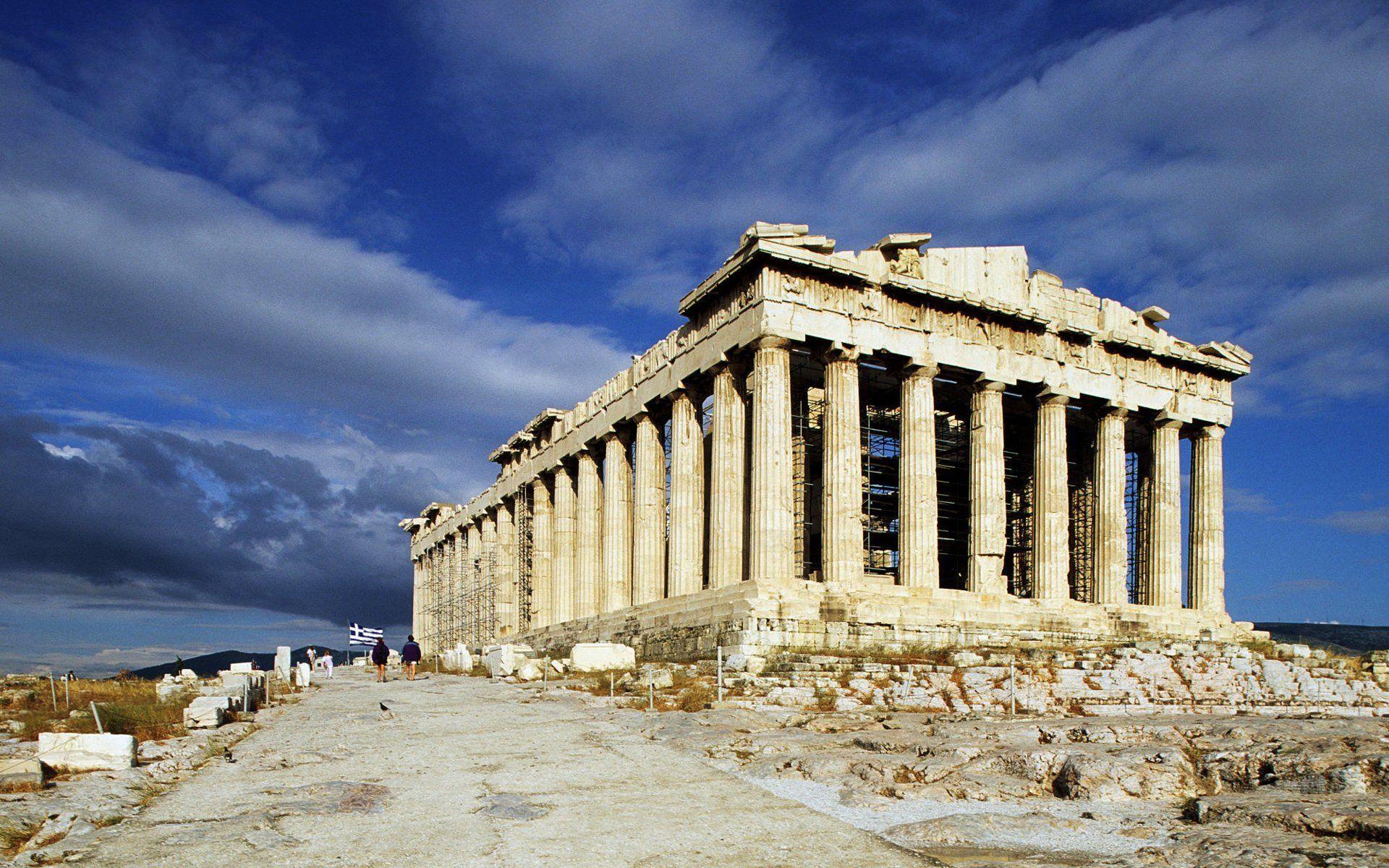 The Parthenon Acropolis Athens Greece HD Widescreen Wallpaper