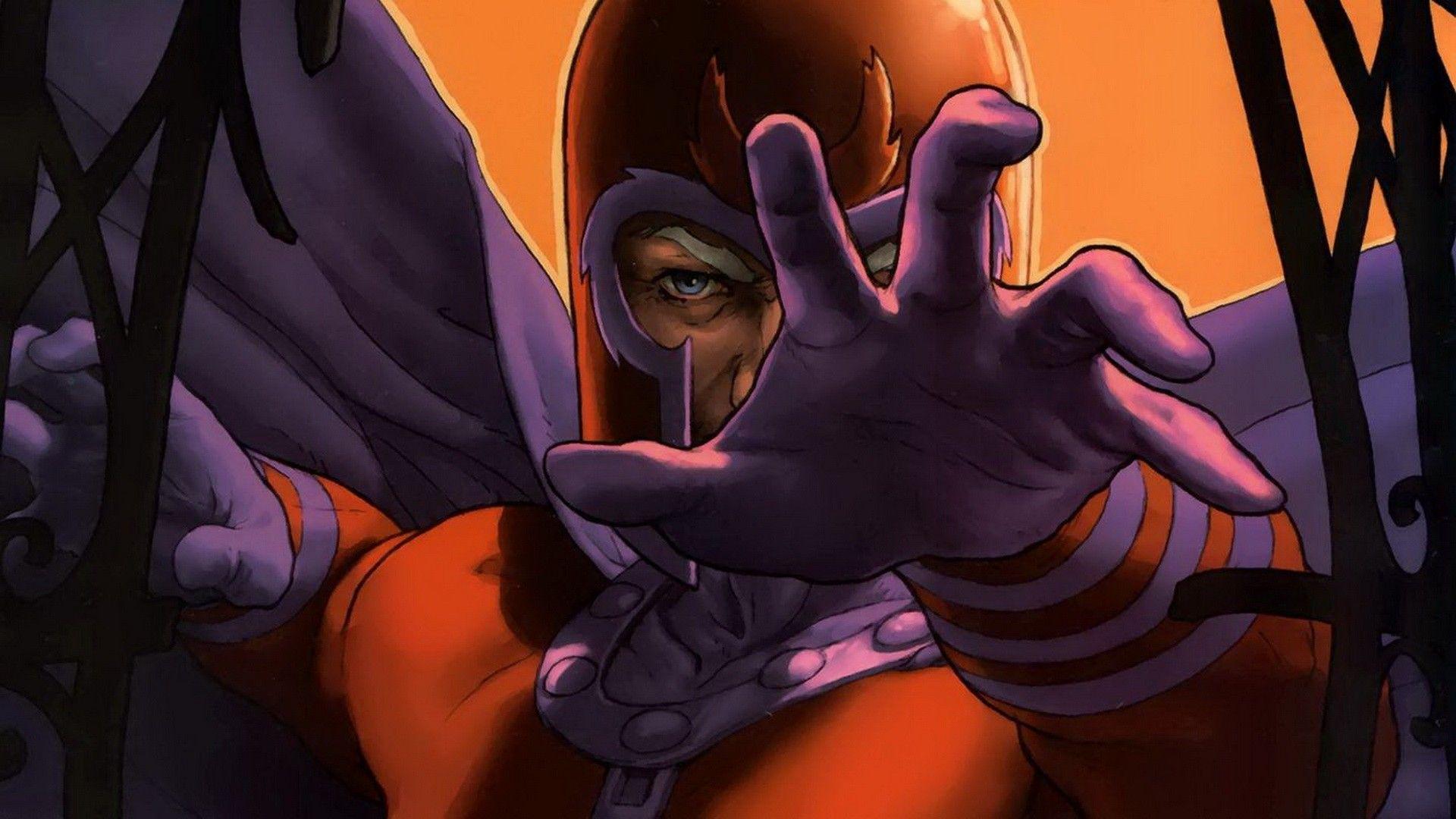 Magneto Wallpaper With Hand Of Lifting Amd Move Power Wallpaper