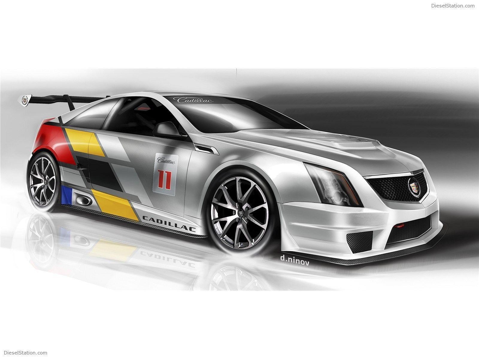 Cadillac CTS V Coupe Race Car Exotic Car Wallpaper of 6