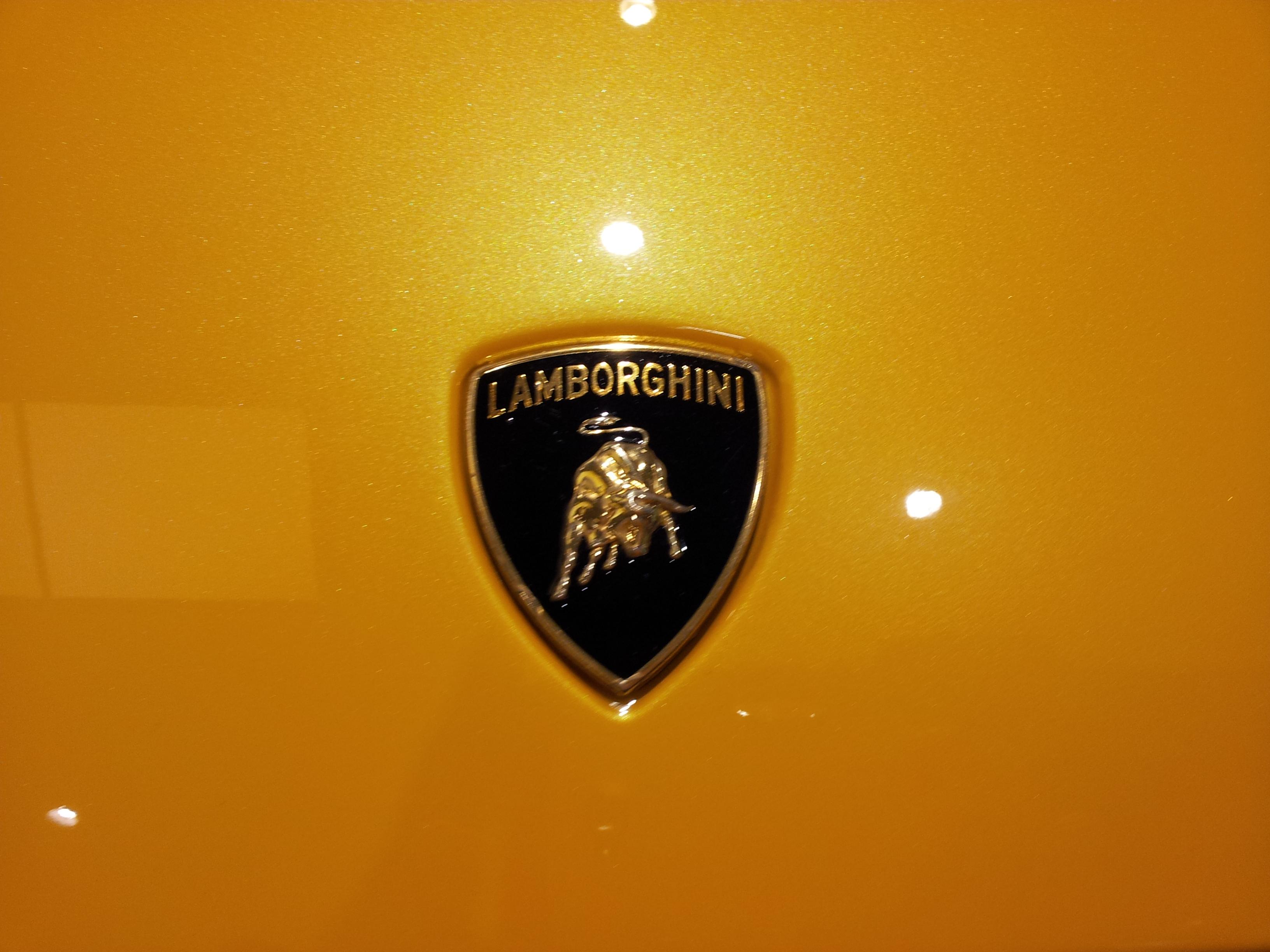 Lamborghini Logo Background Wallpaper HD