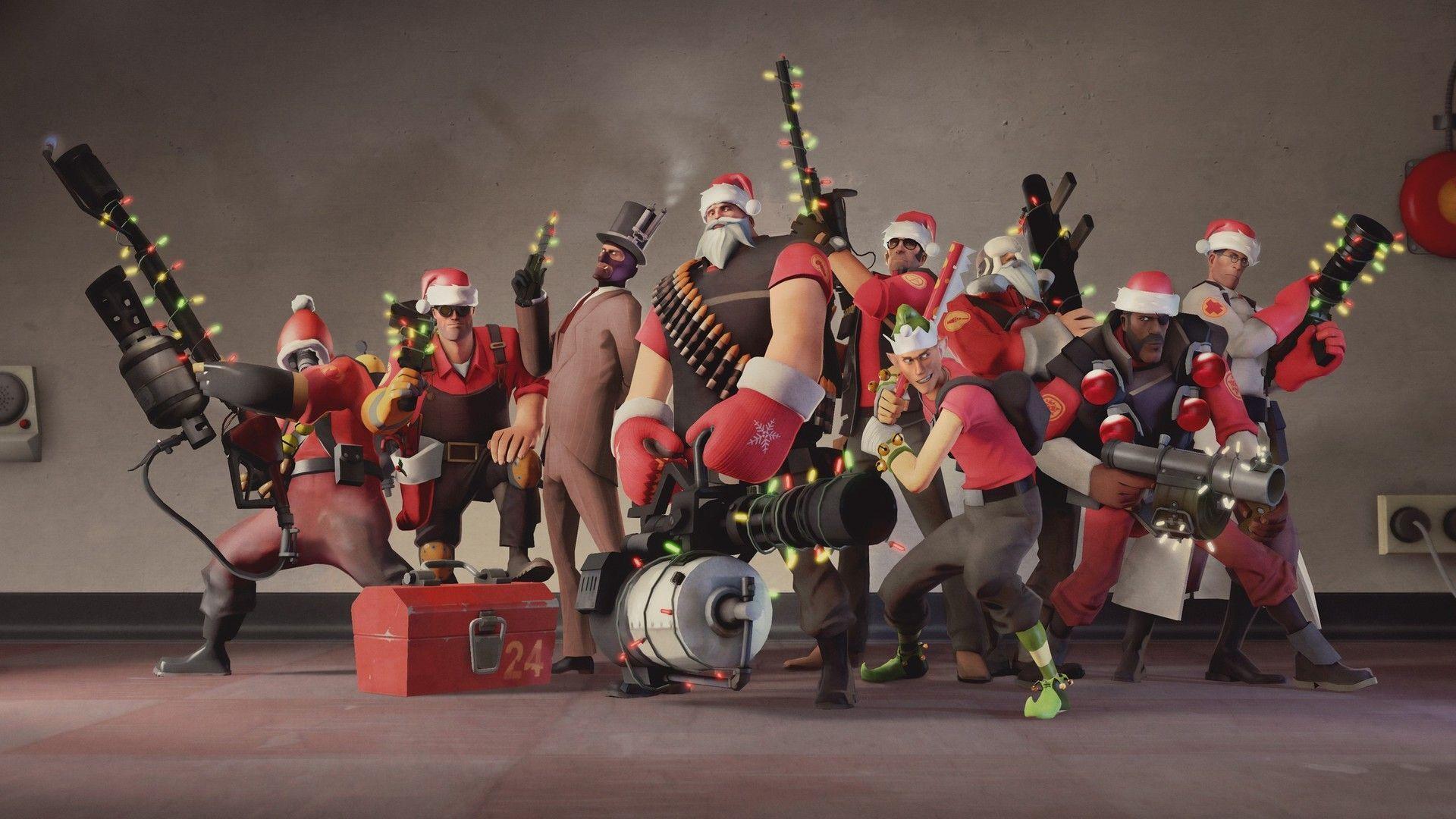 Christmas in Team Fortress 2 Wallpaper #