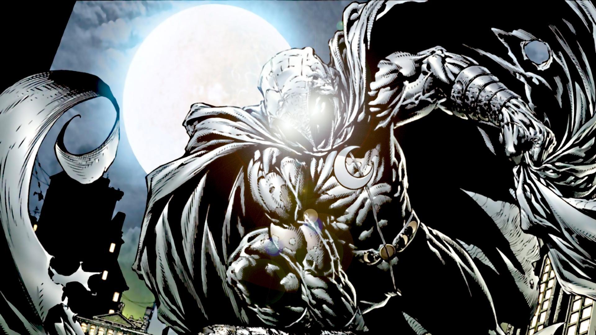 image For > Moon Knight And Deadpool Wallpaper