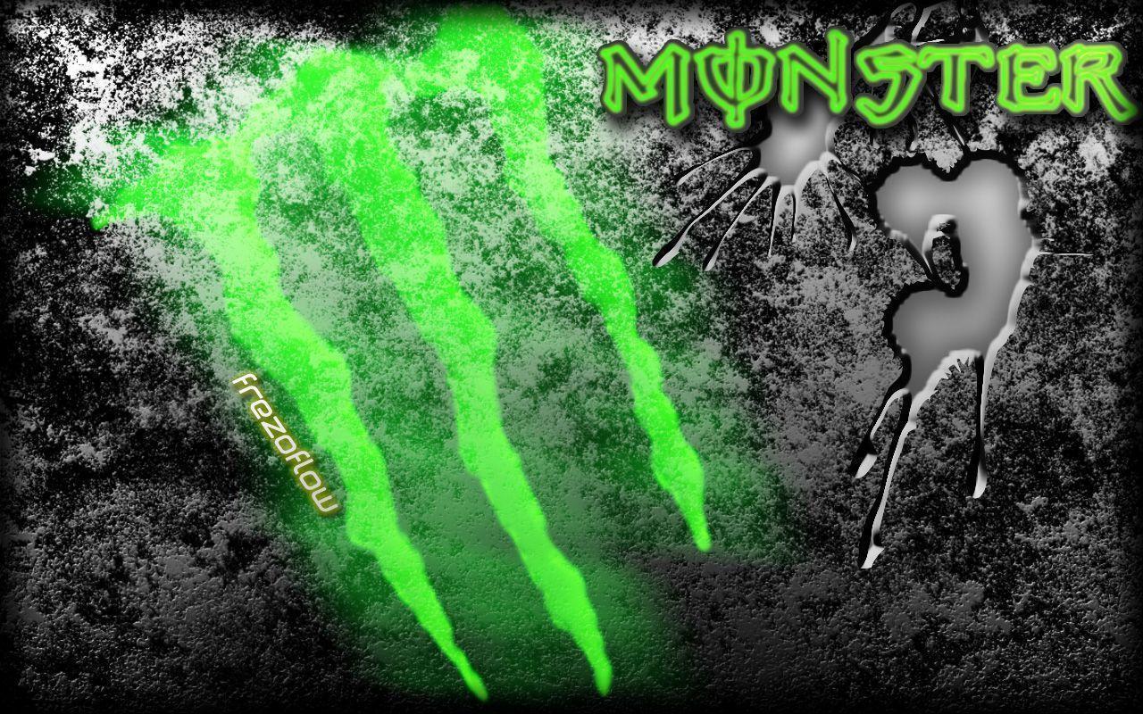 Wallpaper For > Monster Energy Logo Wallpaper