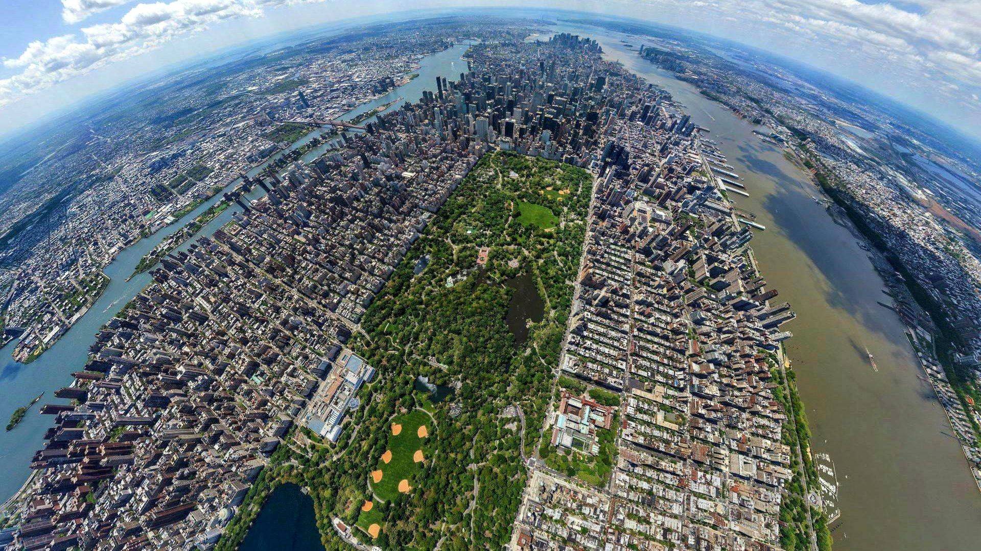 Central Park New York One and Abstract Wallpaper. Best HD