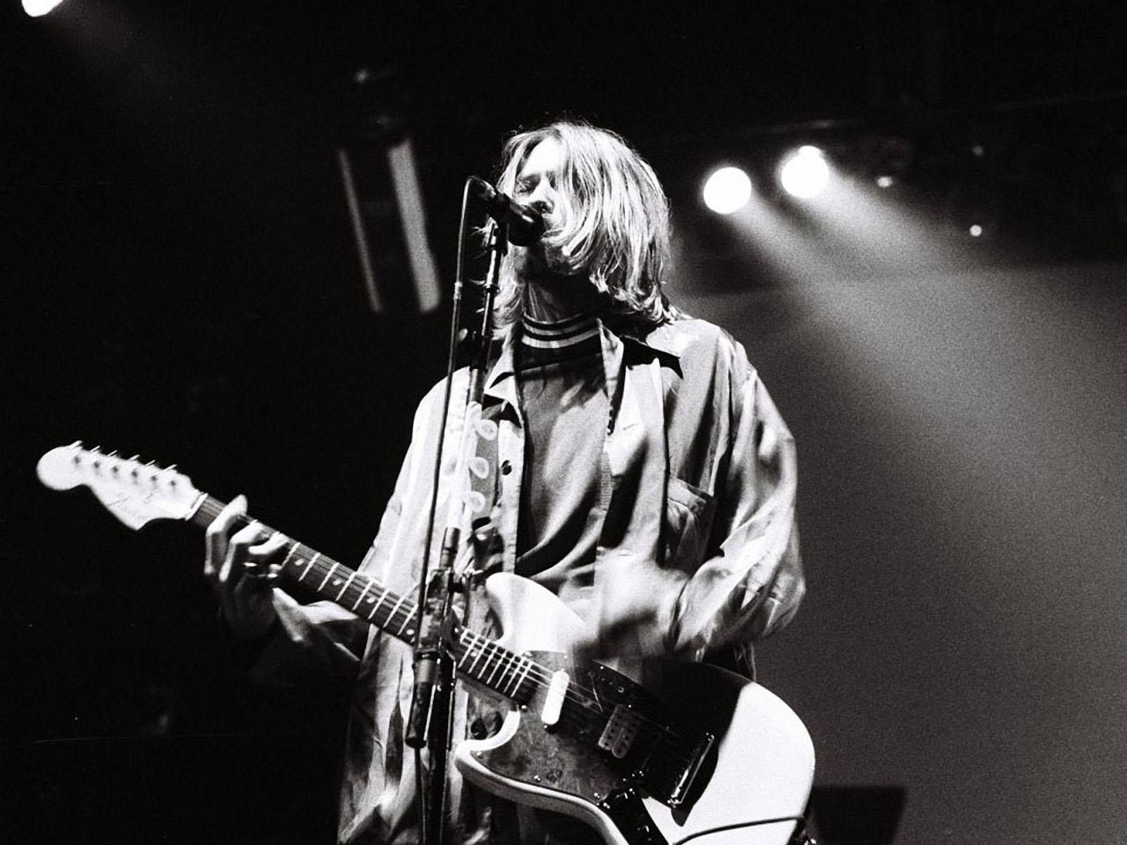 Kurt Cobain. Wallpaper HD free Download