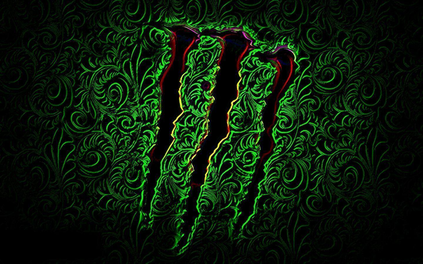 Wallpaper For > Monster Energy Logo Wallpaper Green
