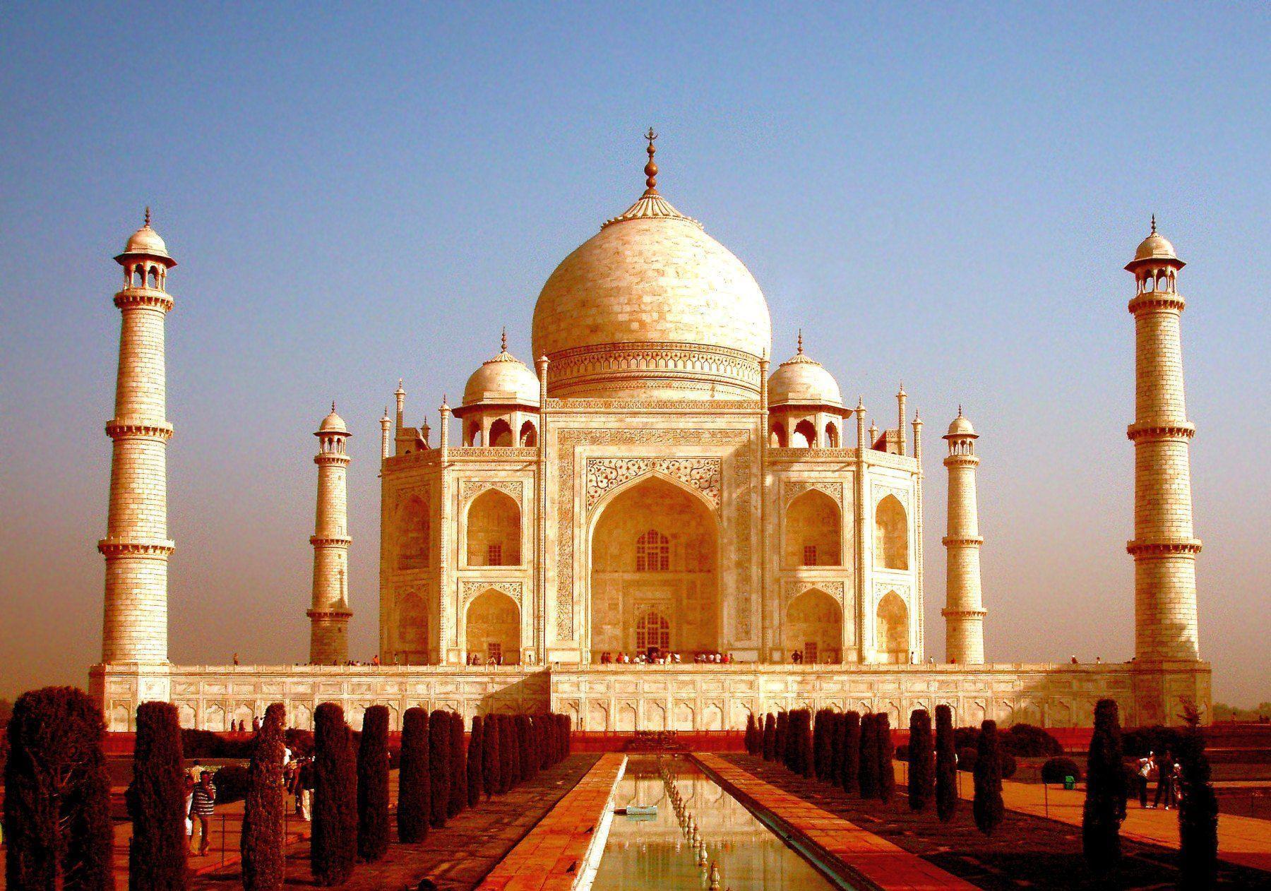 Taj Mahal Agra HD Wallpaper for Desktop High Resolution Background
