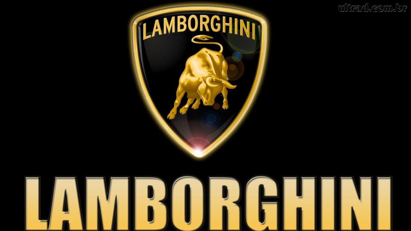 Wallpaper For > Lamborghini Logo Wallpaper 3D
