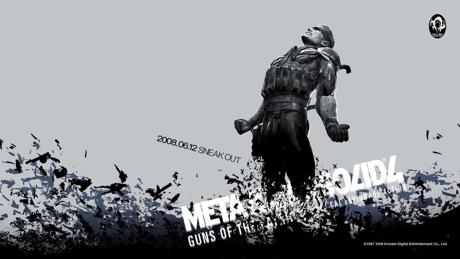 Metal Gear Solid 4 HD Wallpaper