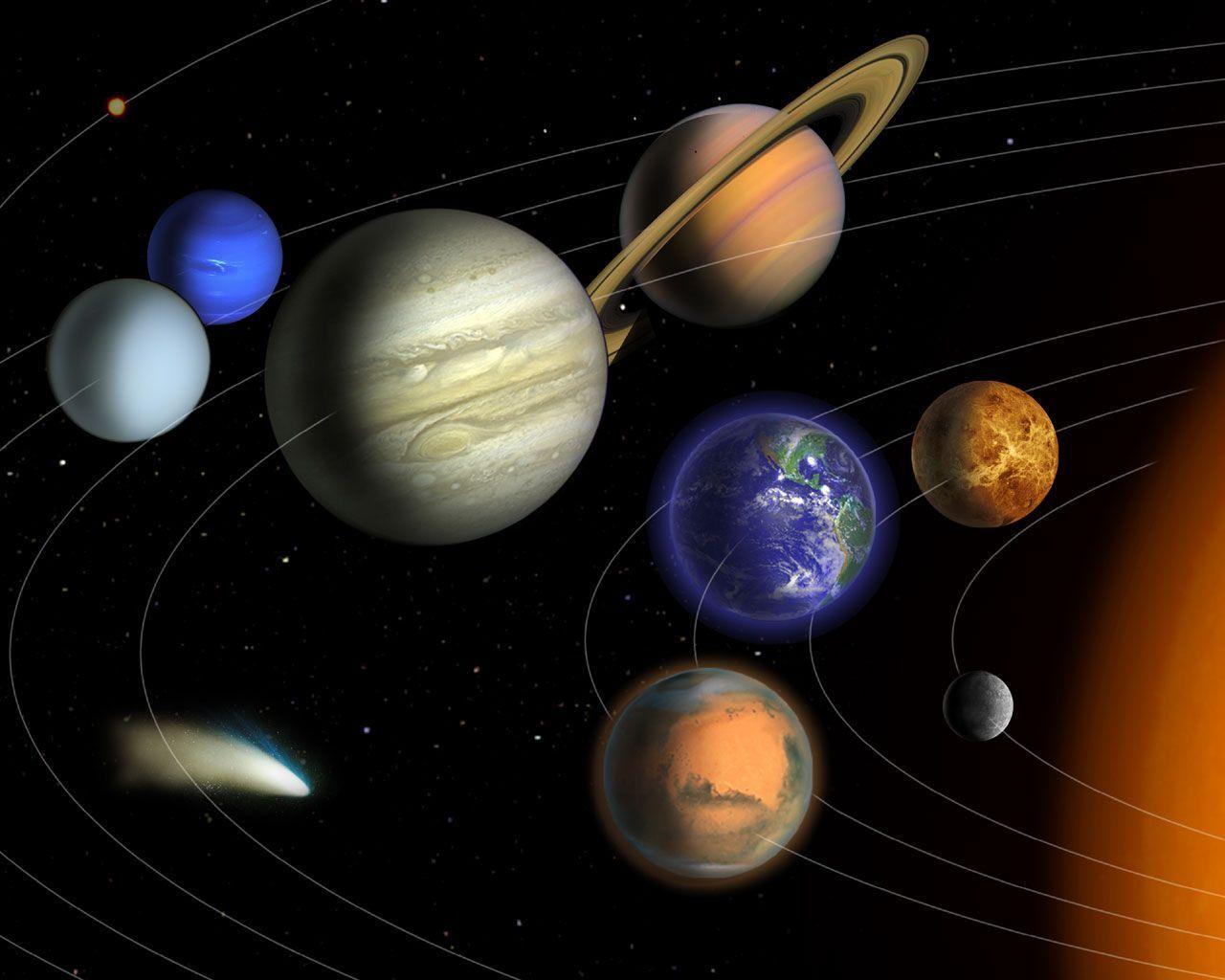 Solar System Desktop Wallpaper HD