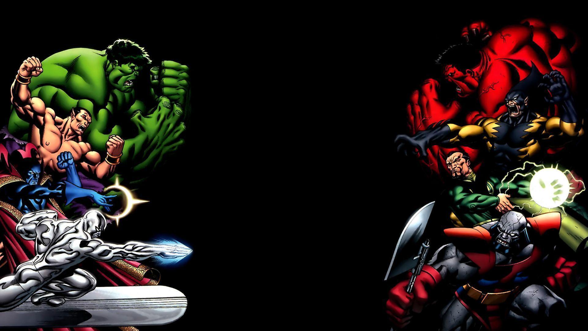 red hulk vs green hulk and Wallpaper 1920x1080. Hot HD Wallpaper