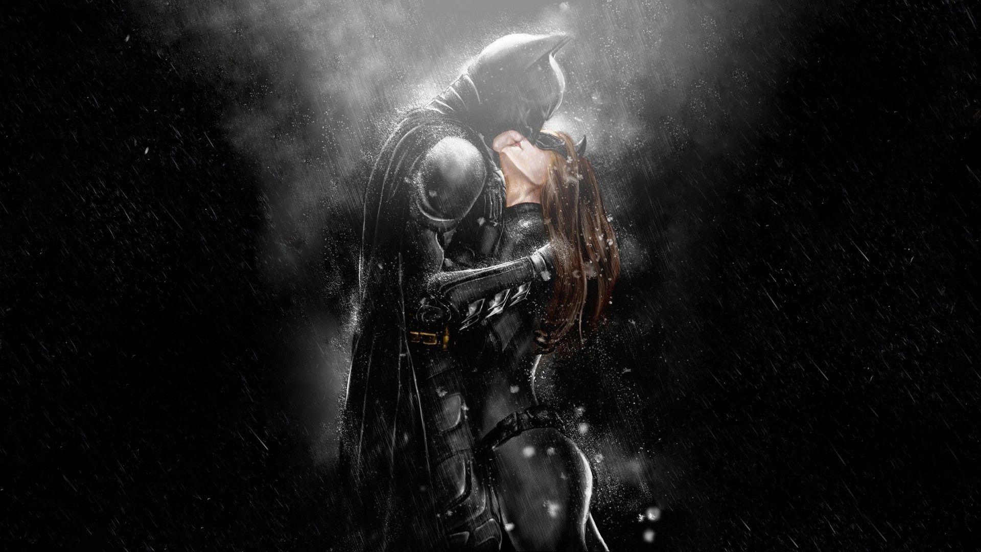 Batman, Catwoman, Kissing Wallpaper HD / Desktop and Mobile