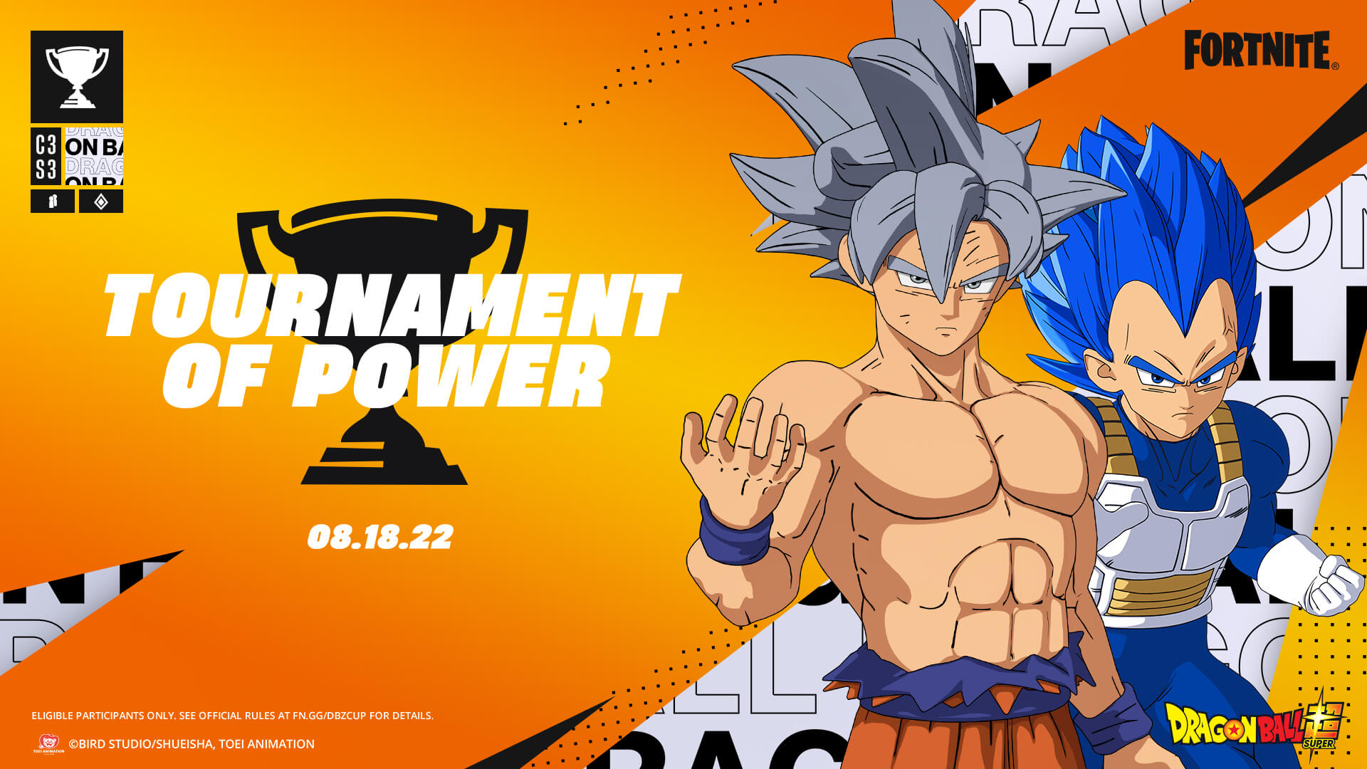 Fortnite x Dragon Ball Features Son Goku, Vegeta, and More