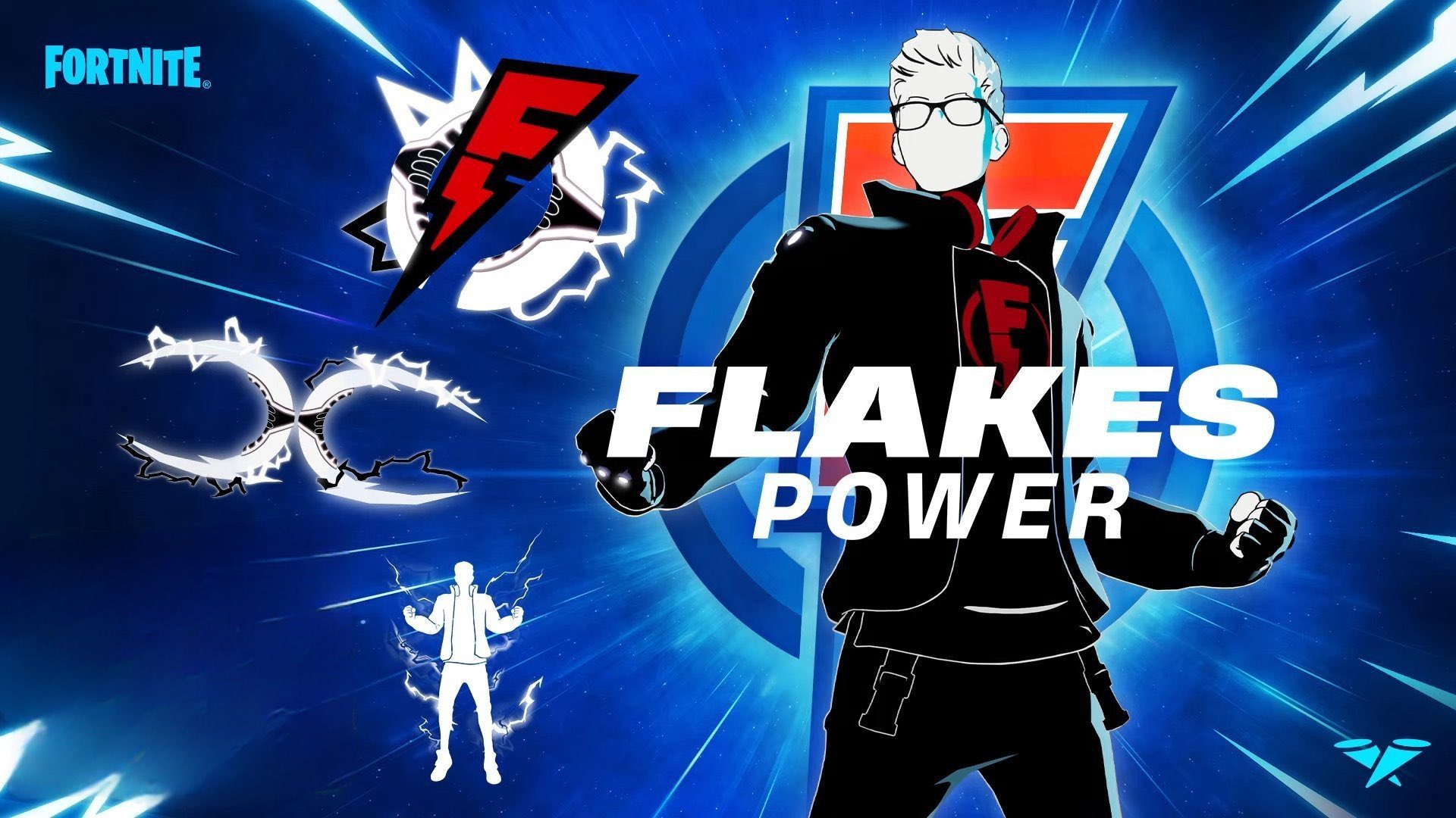 Flakes Power Fortnite wallpaper