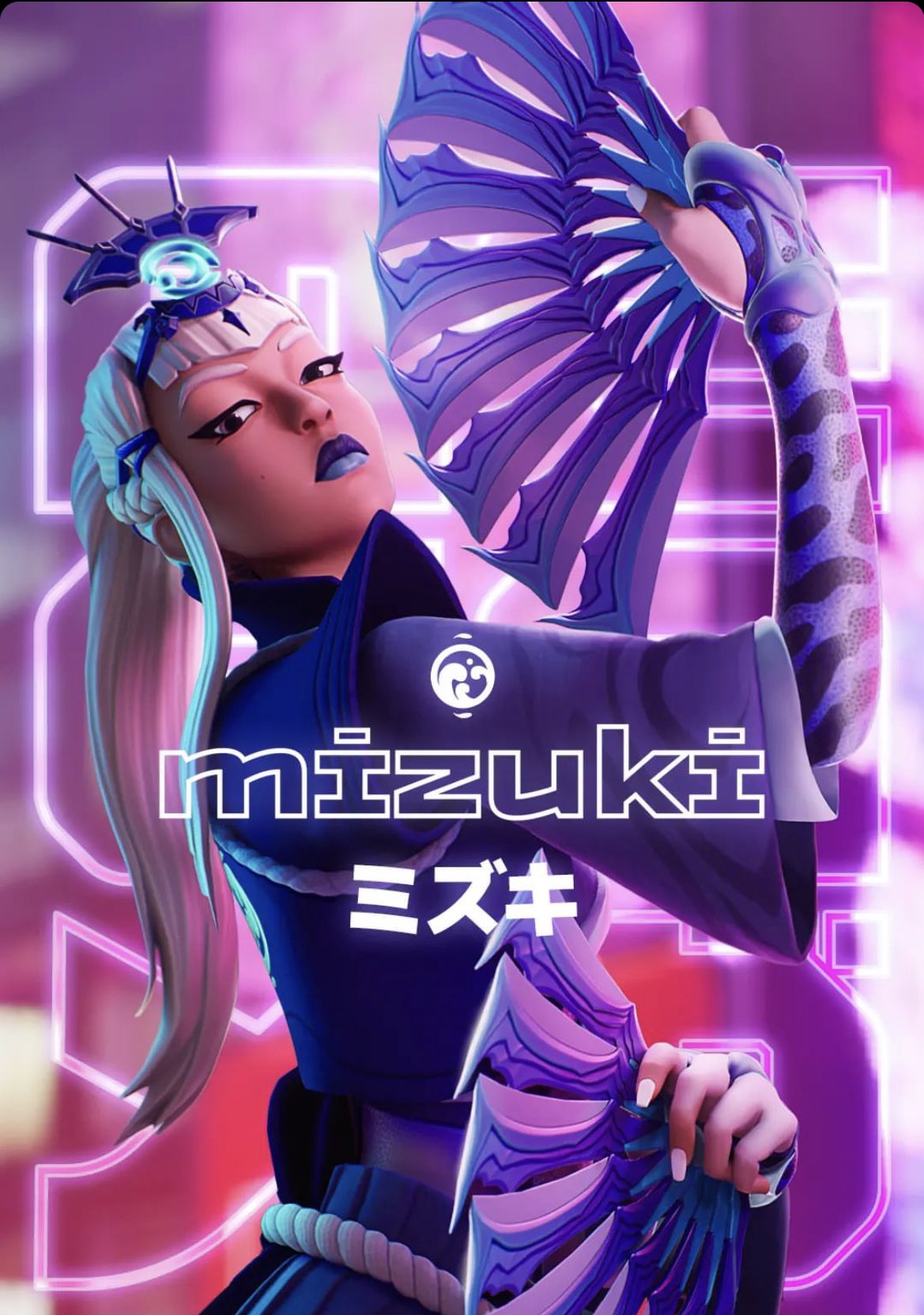 Mizuki Fortnite wallpaper