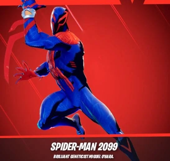 Spider Man 2099 Fortnite Wallpaper