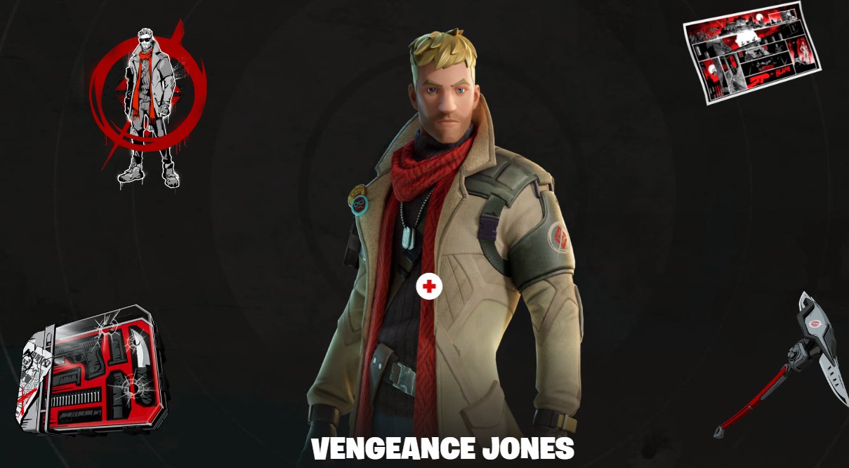 Vengeance Jones Fortnite wallpaper