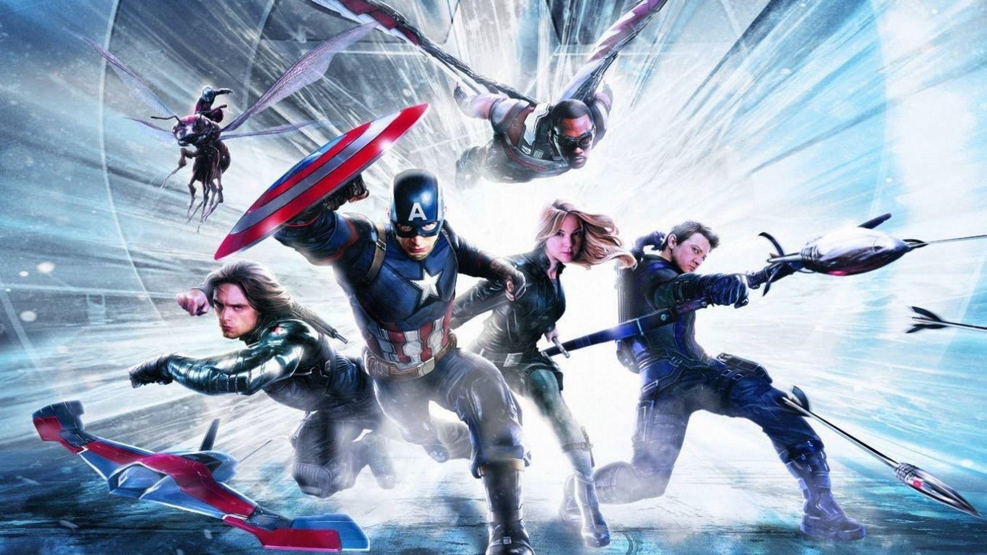 Captain America Civil War Poster Wallpaper HD For Desktop