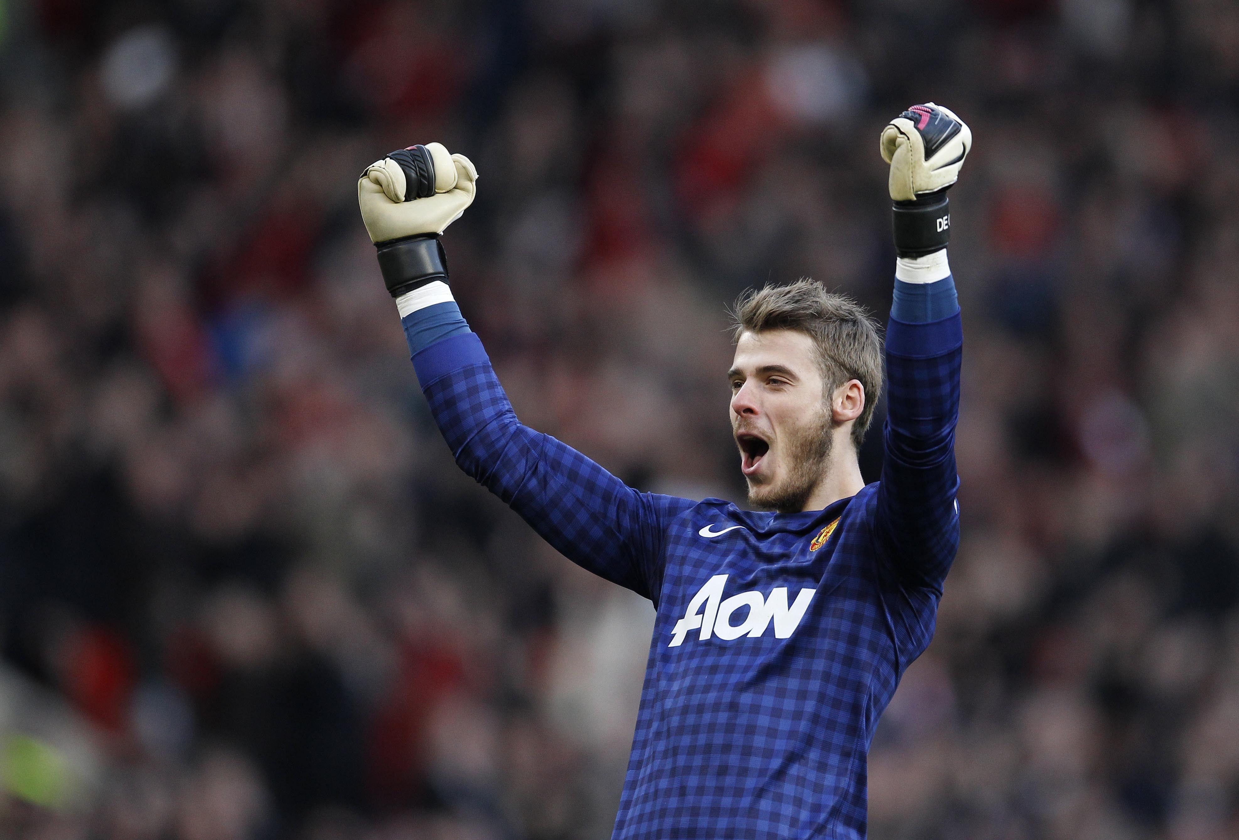 Manchester United David De Gea after the game wallpaper