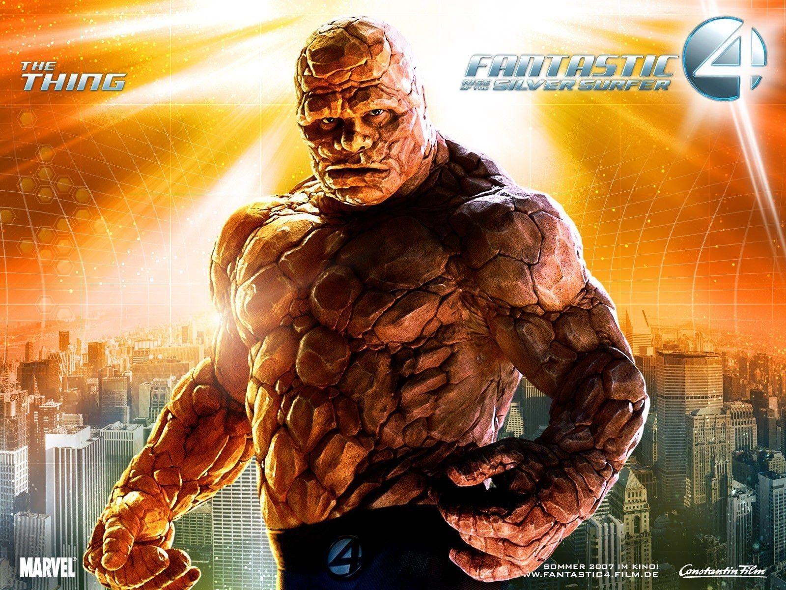 Fantastic 4 The Thing HD Free Wallpaper