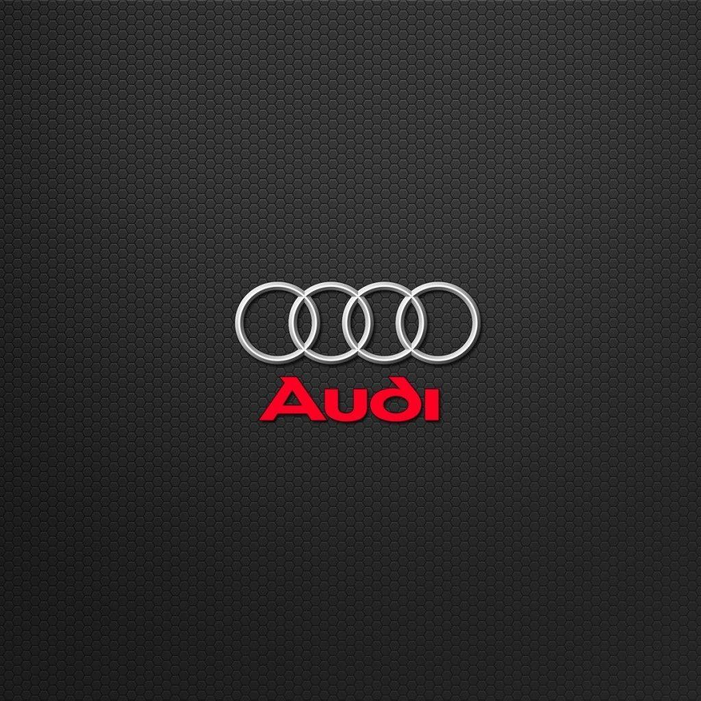 Audi Logo 3D Wallpaper HD Background