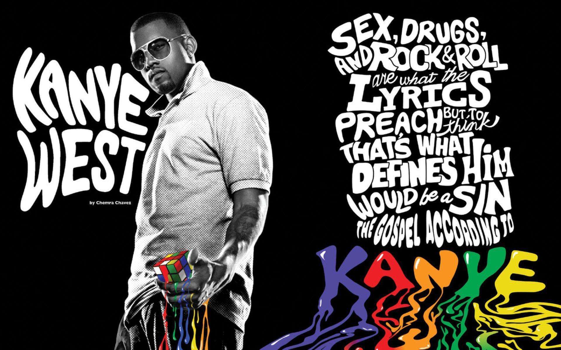 Kanye West Background. HD Wallpaper, Background, Image, Art