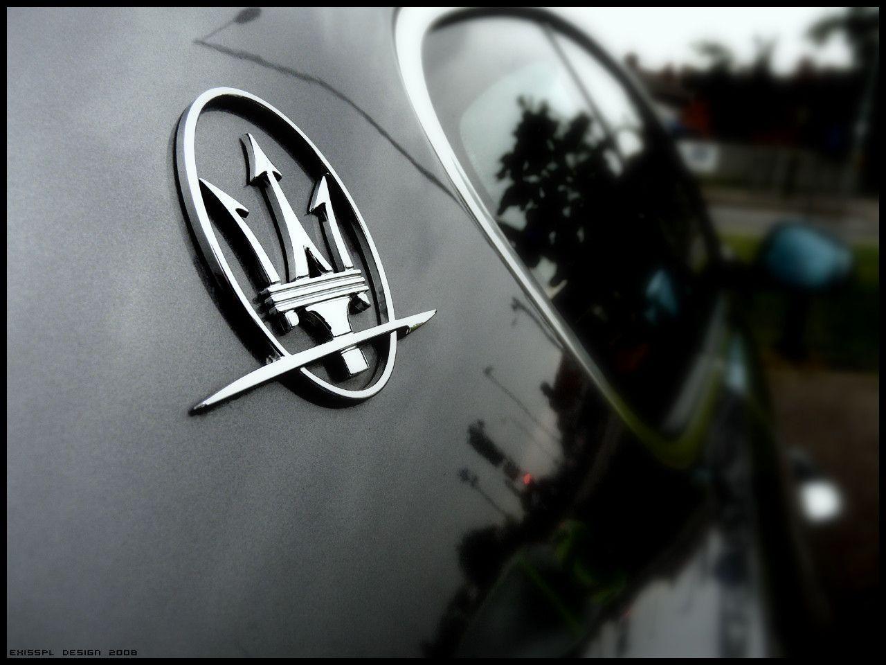 SPORTS CARS: Maserati logo wallpaper HD