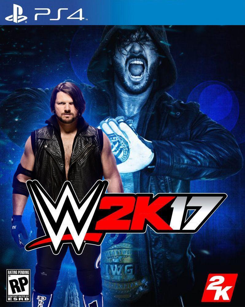 WWE 2K17 Poster (AJ Styles)