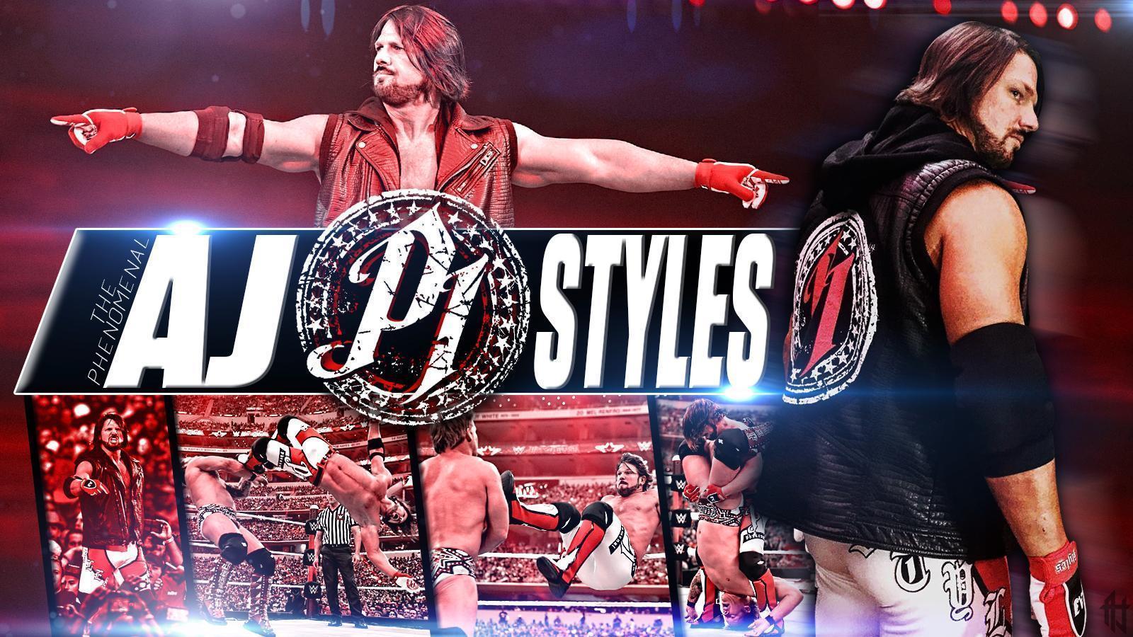 AJ Styles Background (Made by me)
