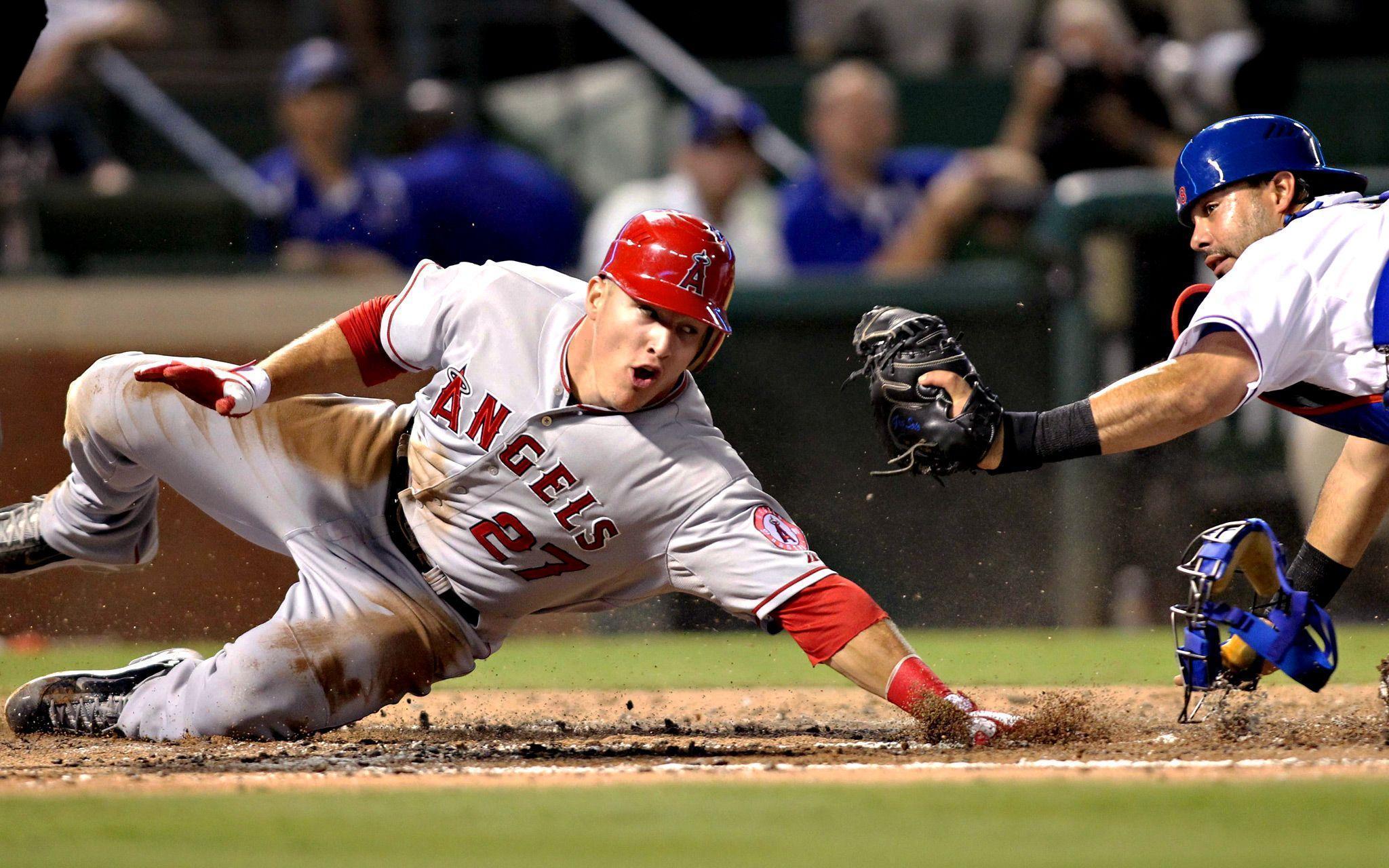 Mike Trout Trout 2012 Season in Photo