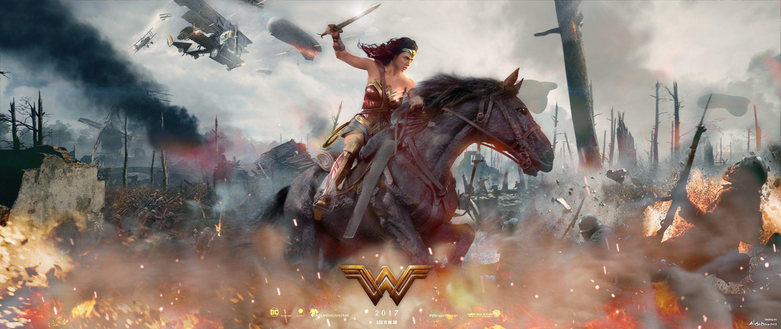 Wonder Woman Movie Fan Art. Movies HD 4k Wallpaper