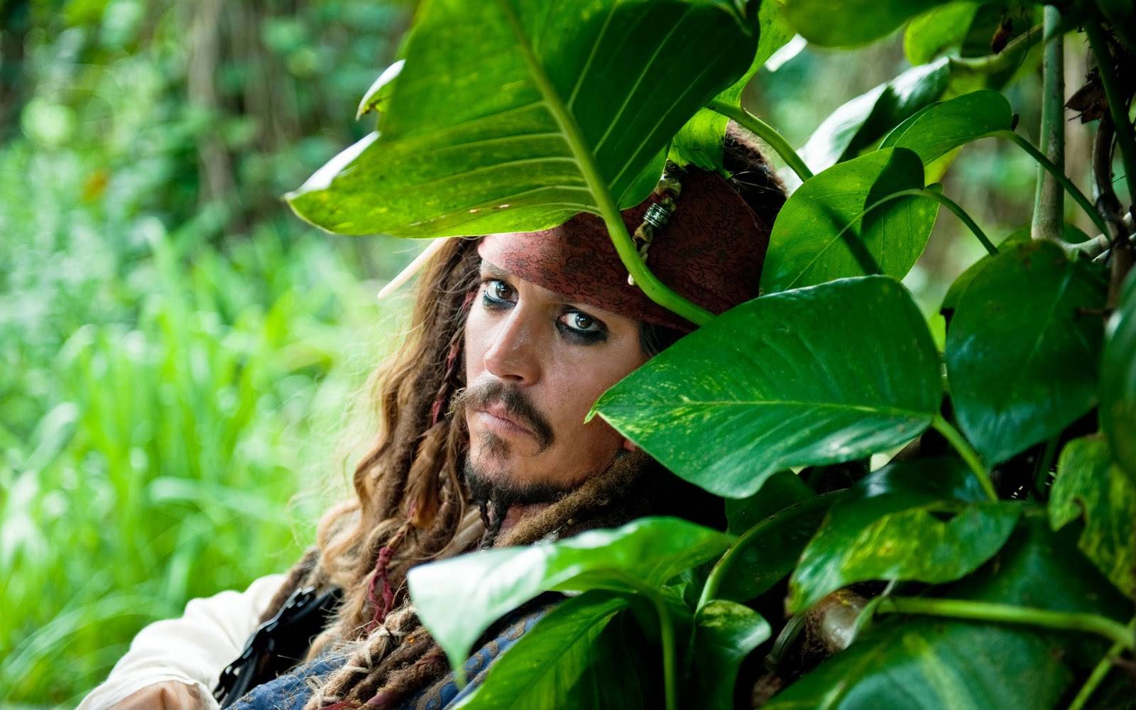 Captain Jack in the jungle Jack Sparrow Wallpaper