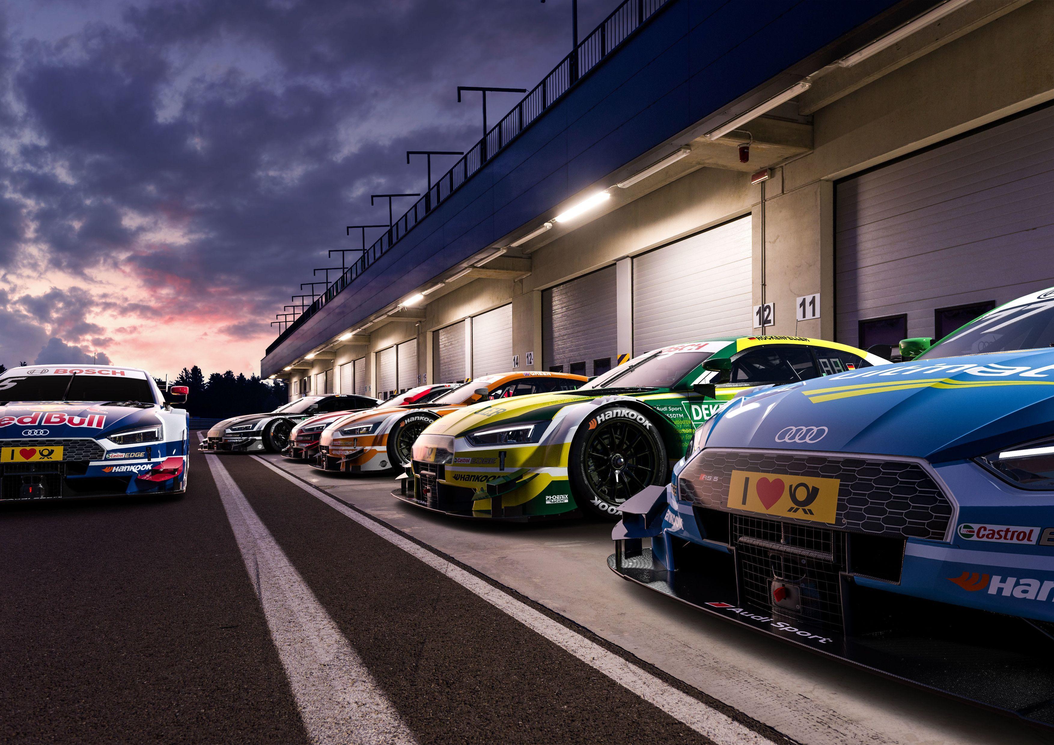 Your stunning Audi RS5 DTM Wallpaper is here