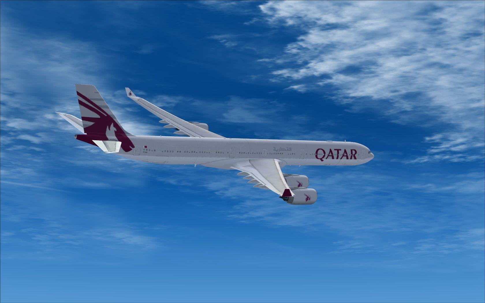 Qatar Airways Airbus wallpaper