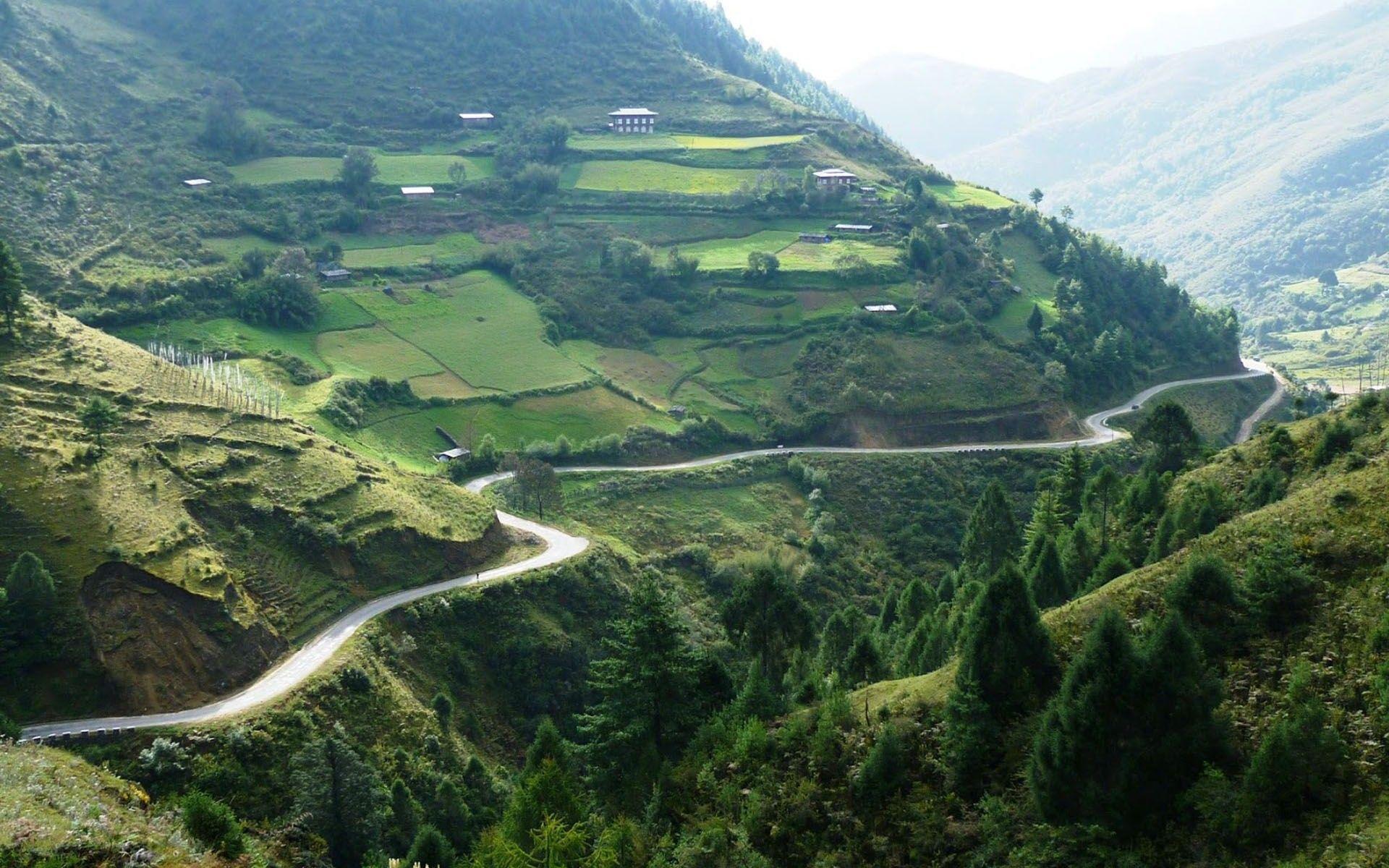 Natural Scenery Bhutan