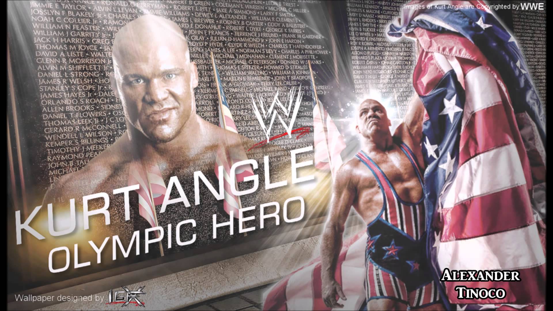 WWE Kurt Angle theme song (Remix)