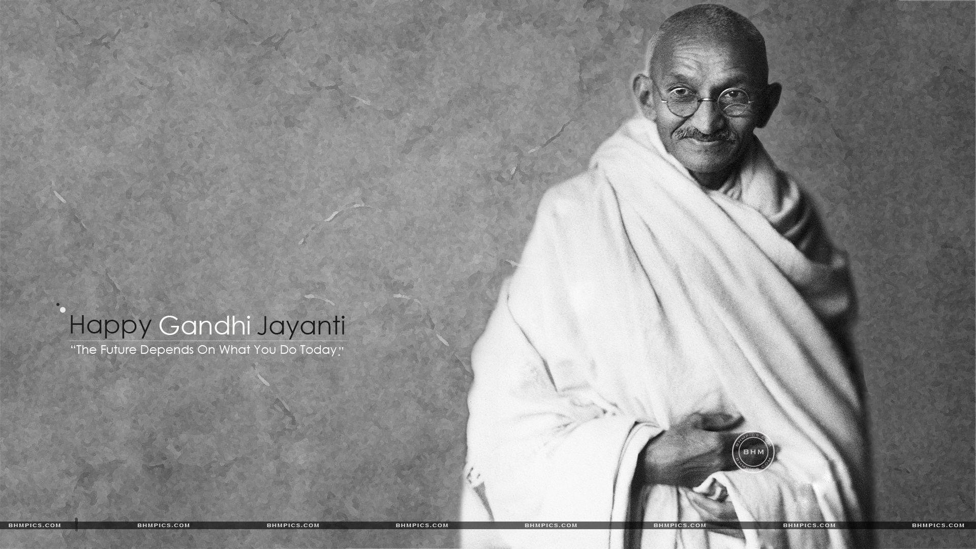 Happy Mahatma Gandhi Jayanti Wallpaper