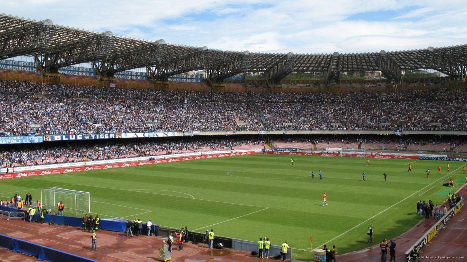 Stadion San Paolo, Naples, Italy. Napoli Itali