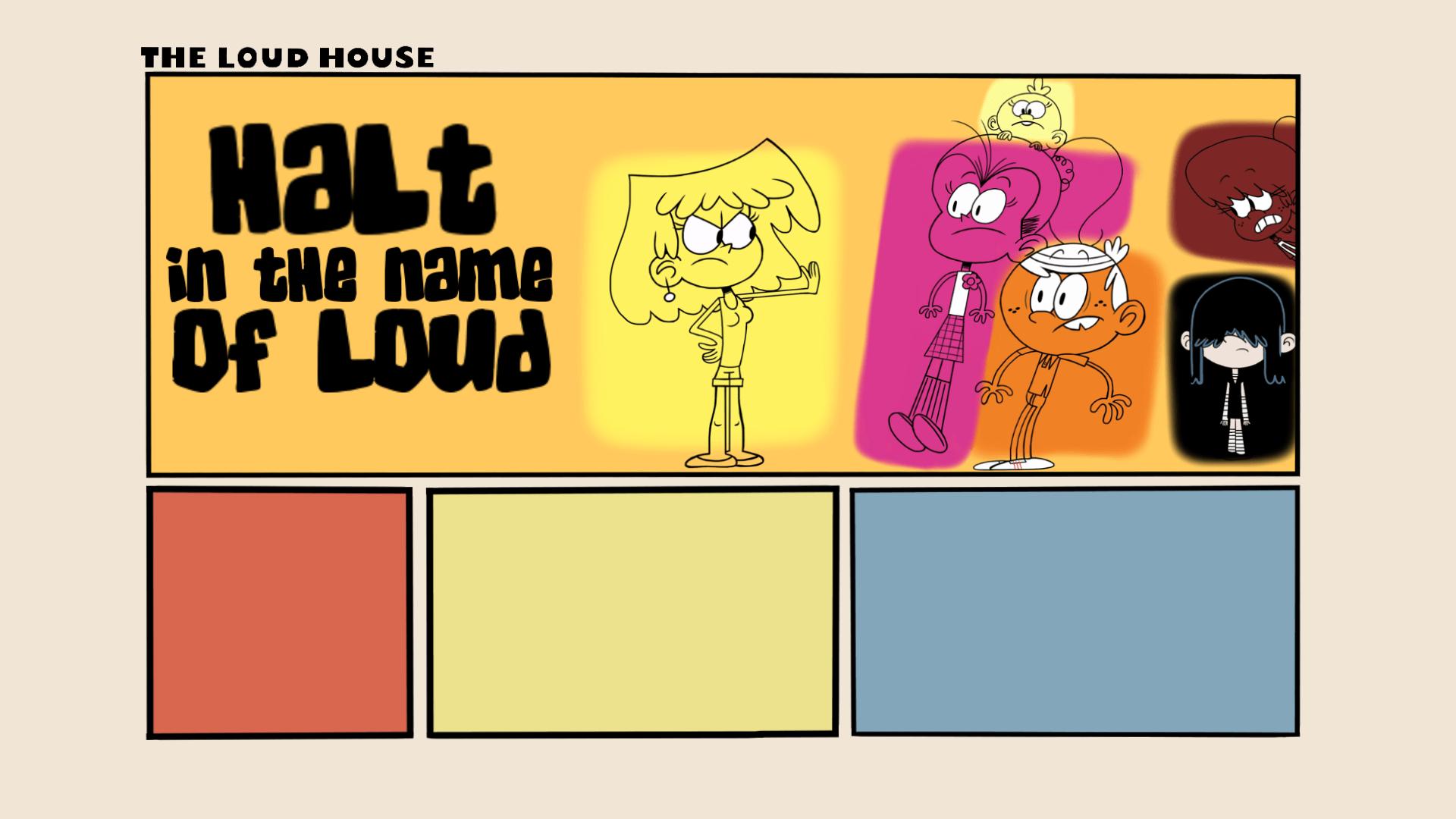 The Loud House On The Crossover Beach