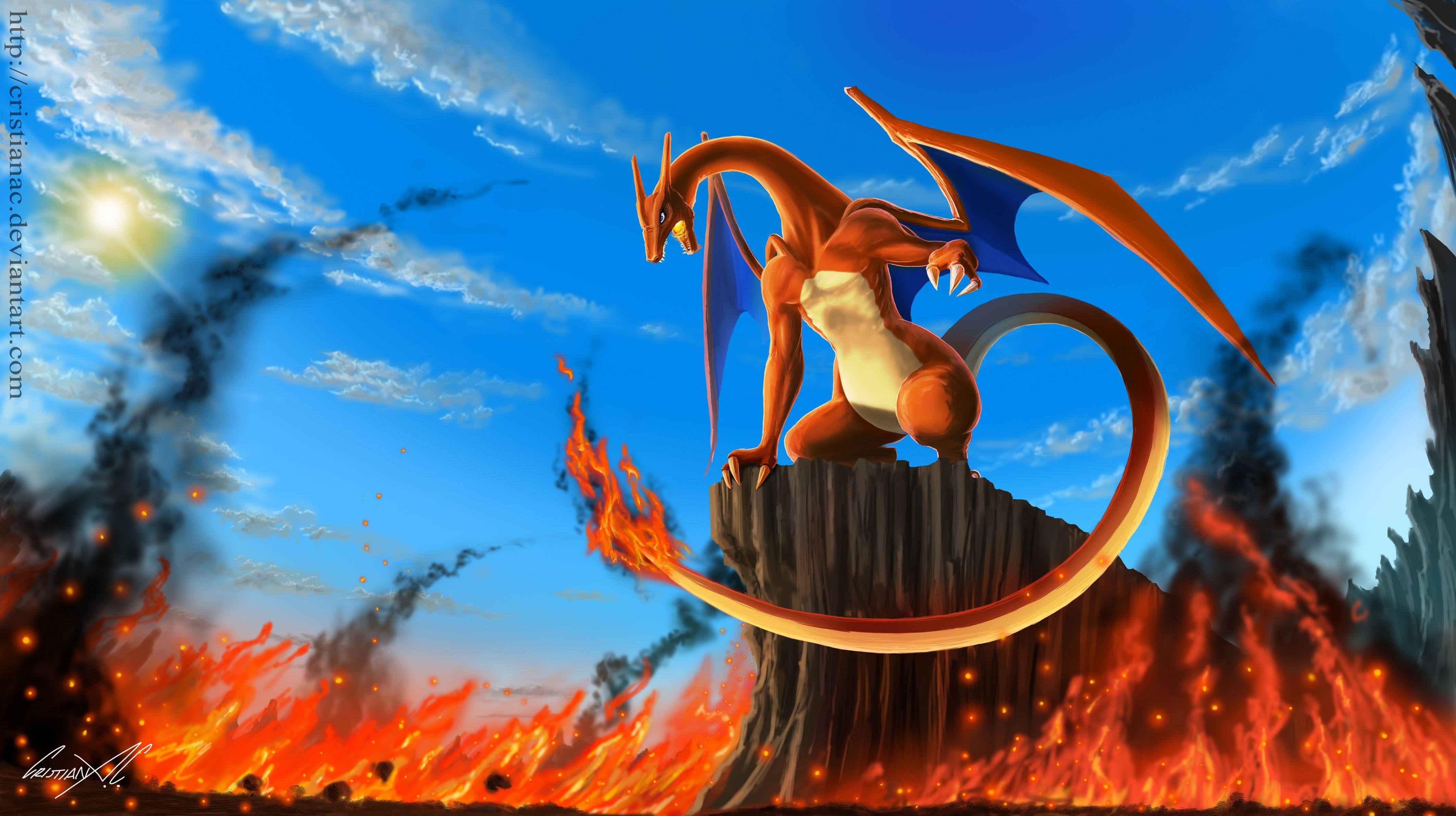 Pokemon Mega Evolution Charizard Image HD Wal Wallpaper