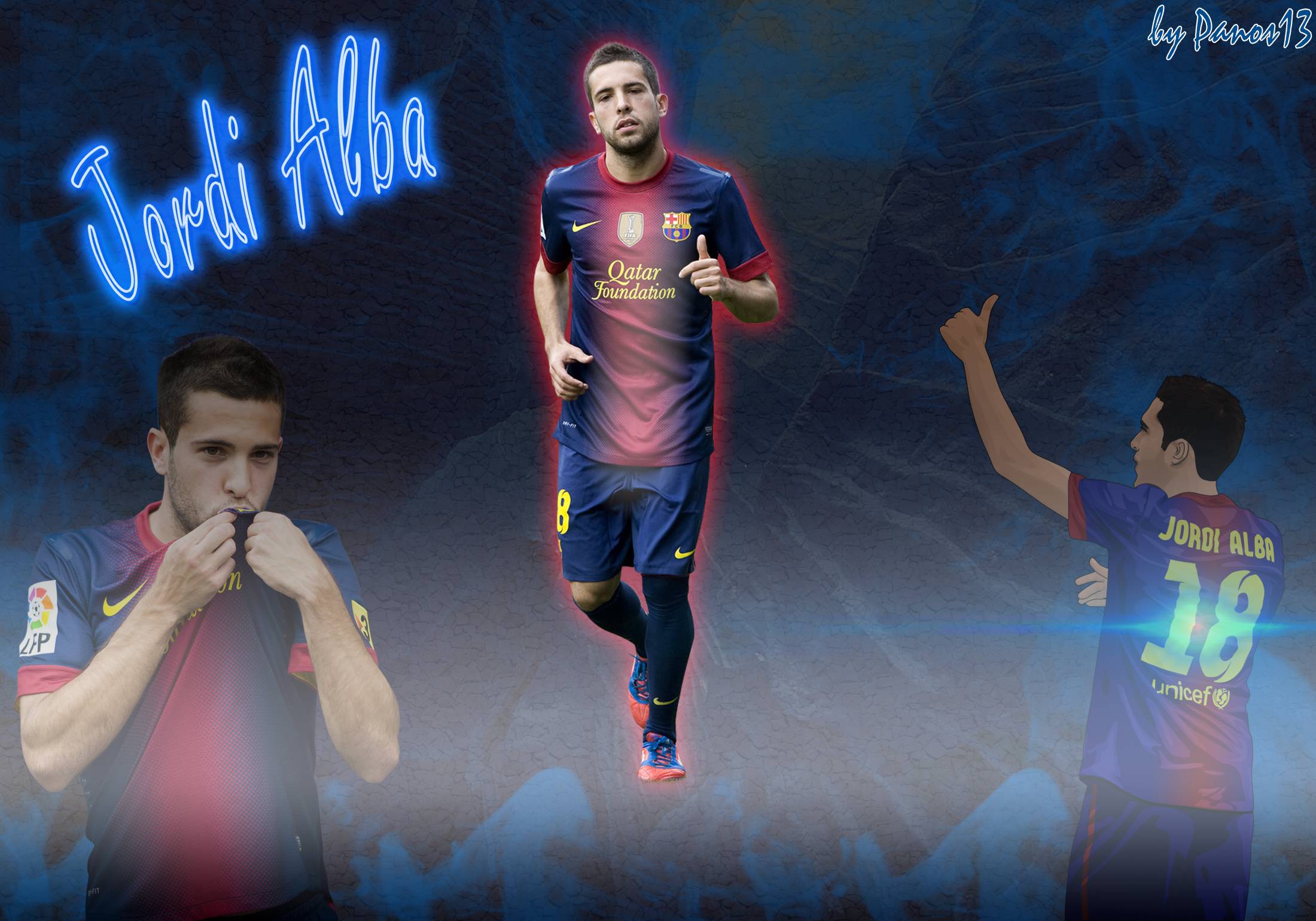 Die Bilder -> Jordi Alba Wallpaper 2013