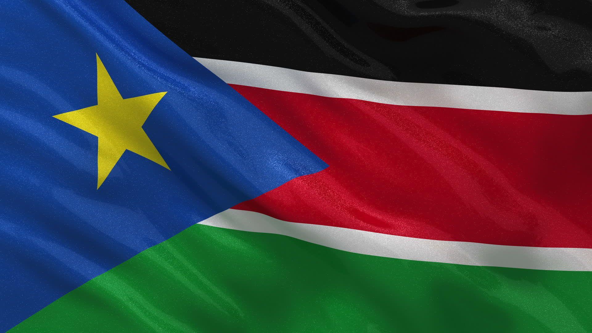 South Sudan Flag, High Definition, High Quality