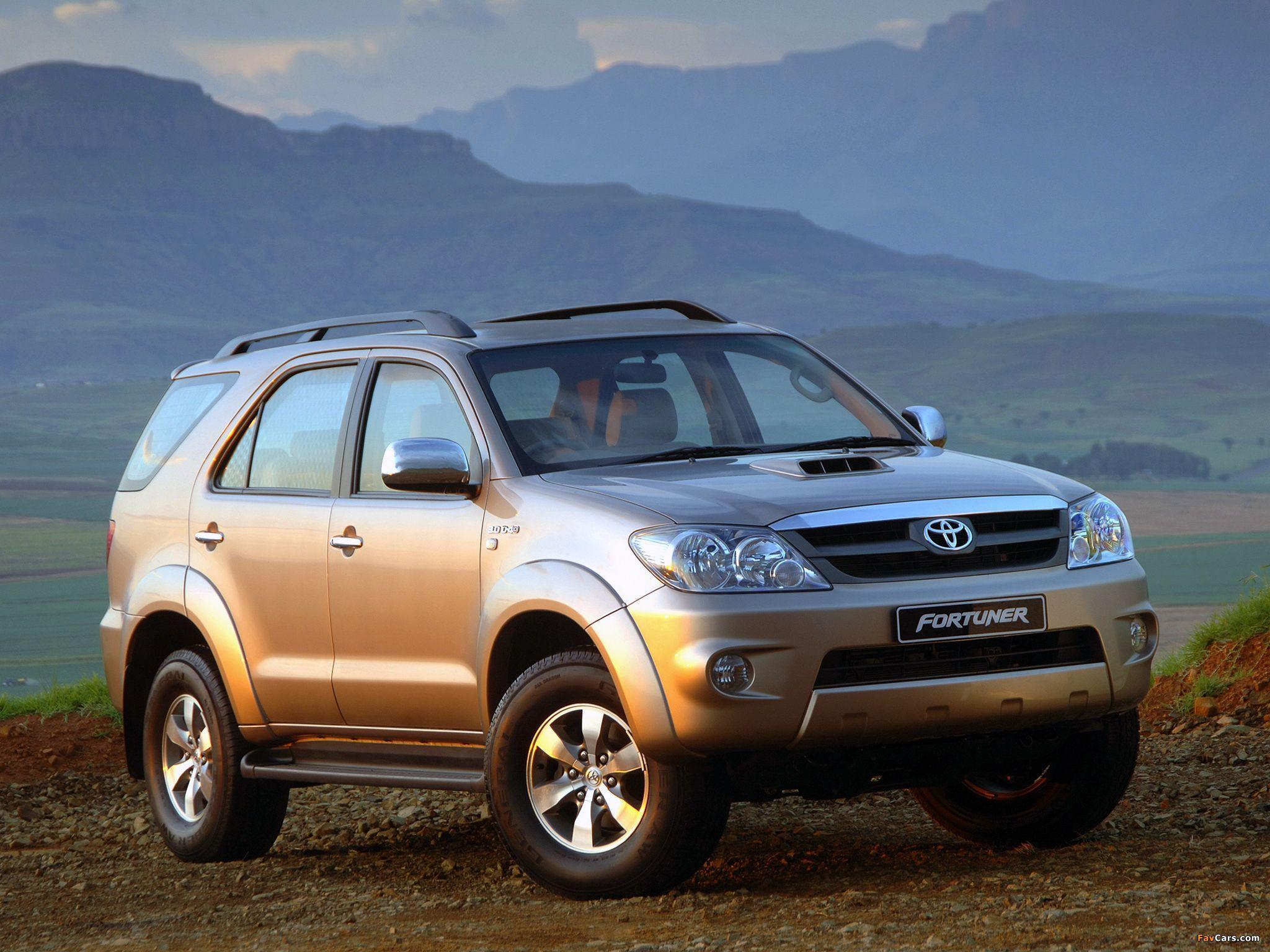 Fortuner ZA Spec 2005–08 Wallpaper