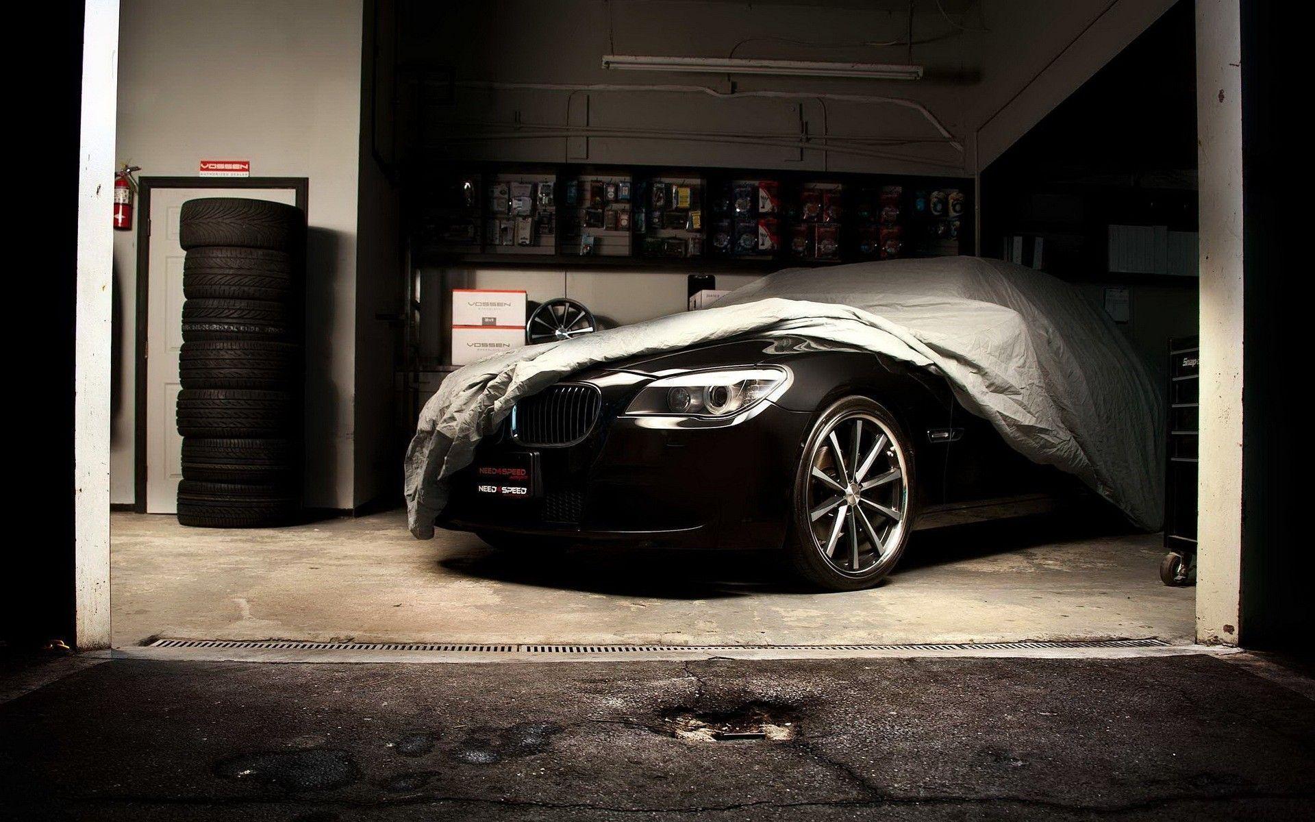 Black Cars BMW 7 Series Car Tires Garages Vehicles