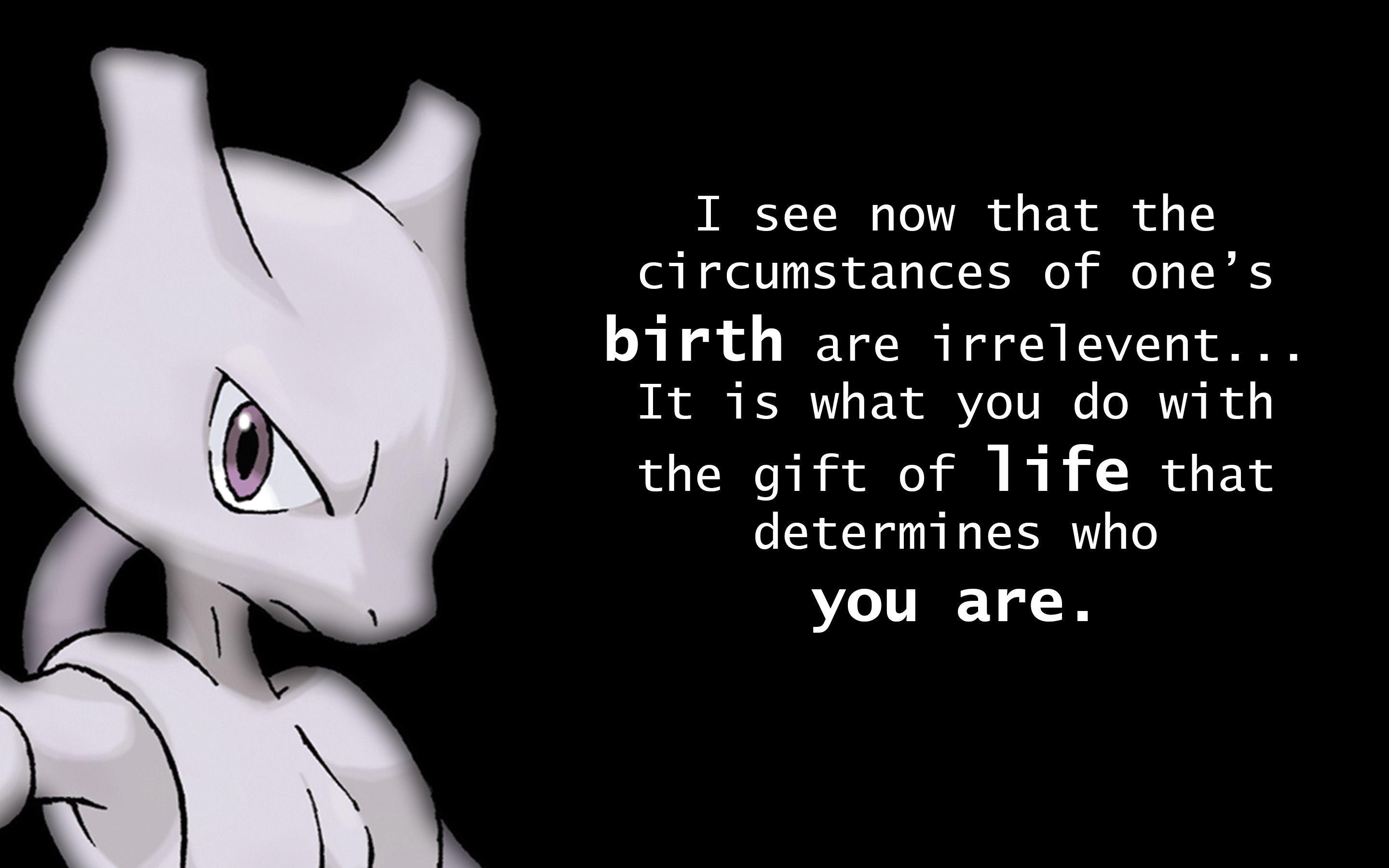Mewtwo Quote Wallpaper (2880x1800) X Post From R Pokemon