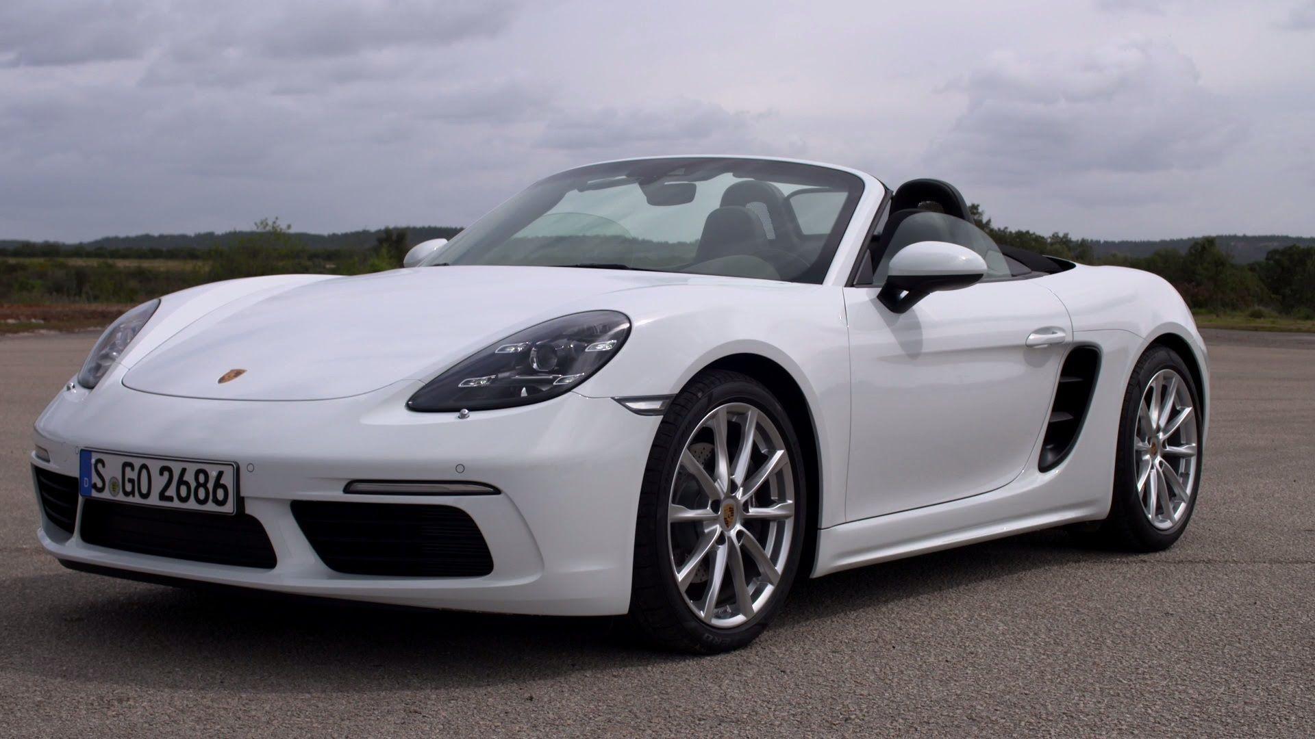 Porsche 718 Boxster White