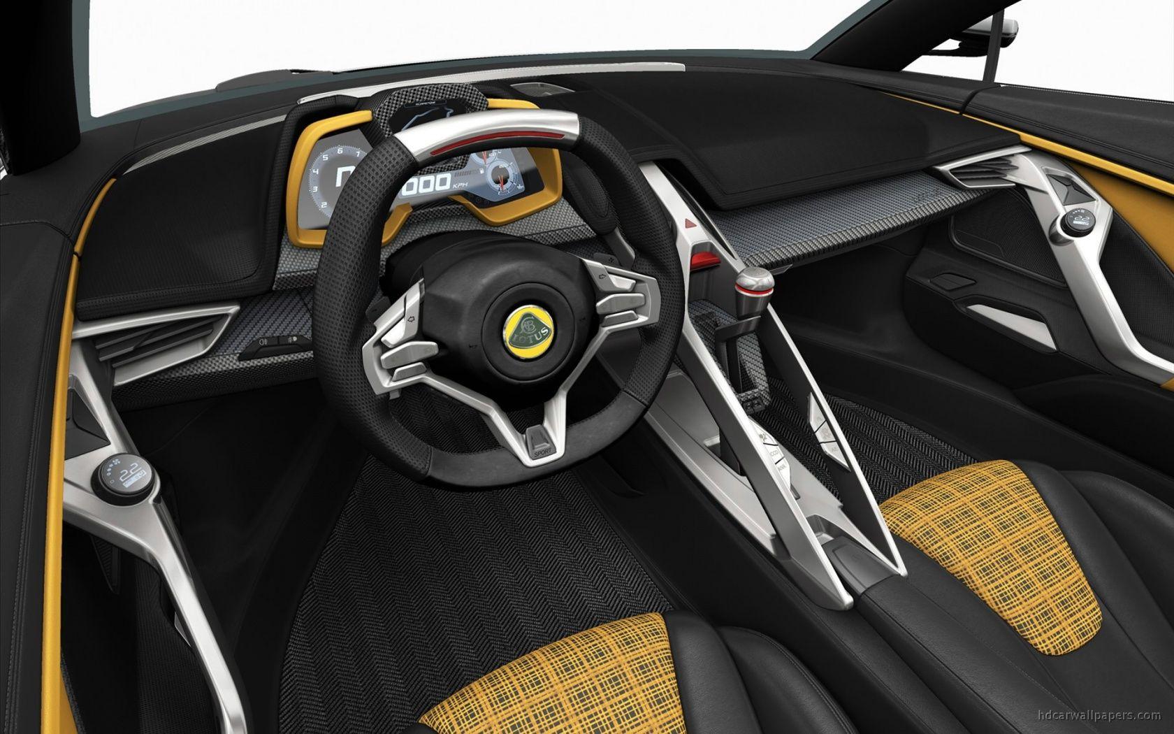 Lotus Elise Concept Interior Wallpaper. HD Car Wallpaper
