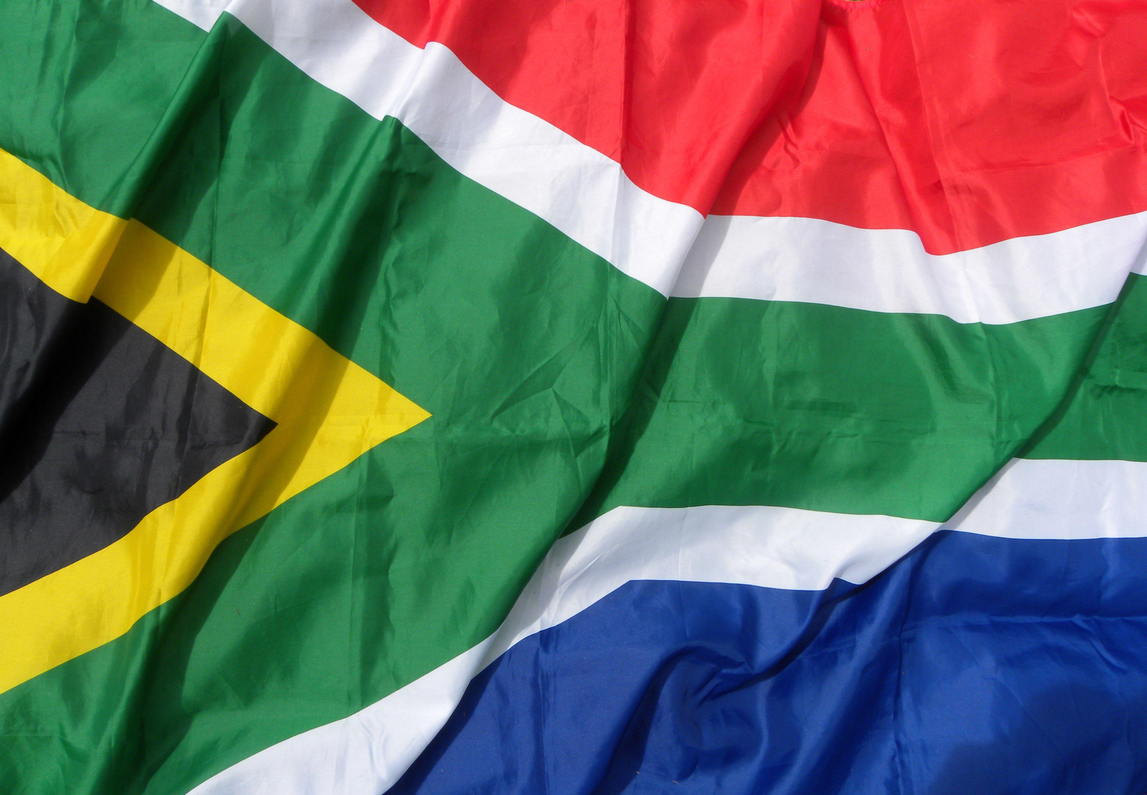 4000x2772px South African Flag Wallpaper