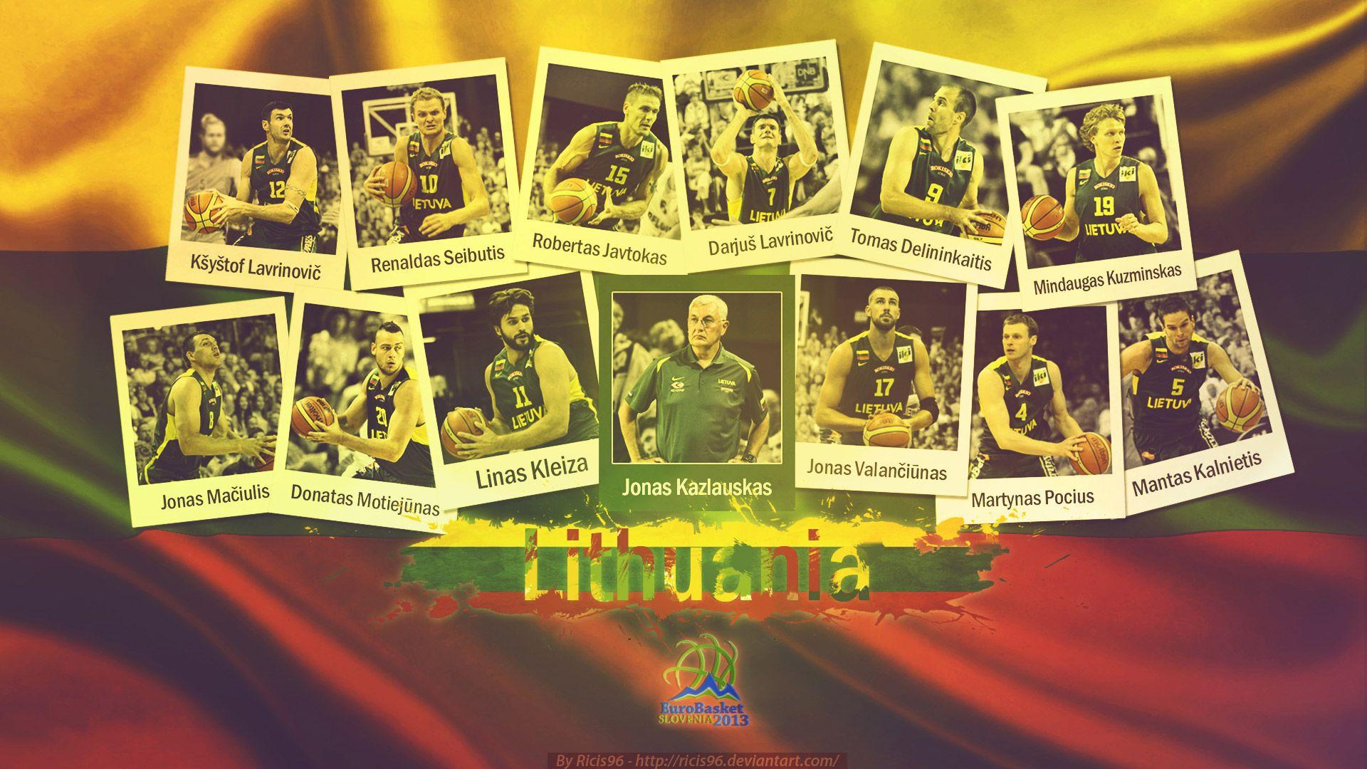 Lithuania Basketball Wallpaper. Basketball Wallpaper at